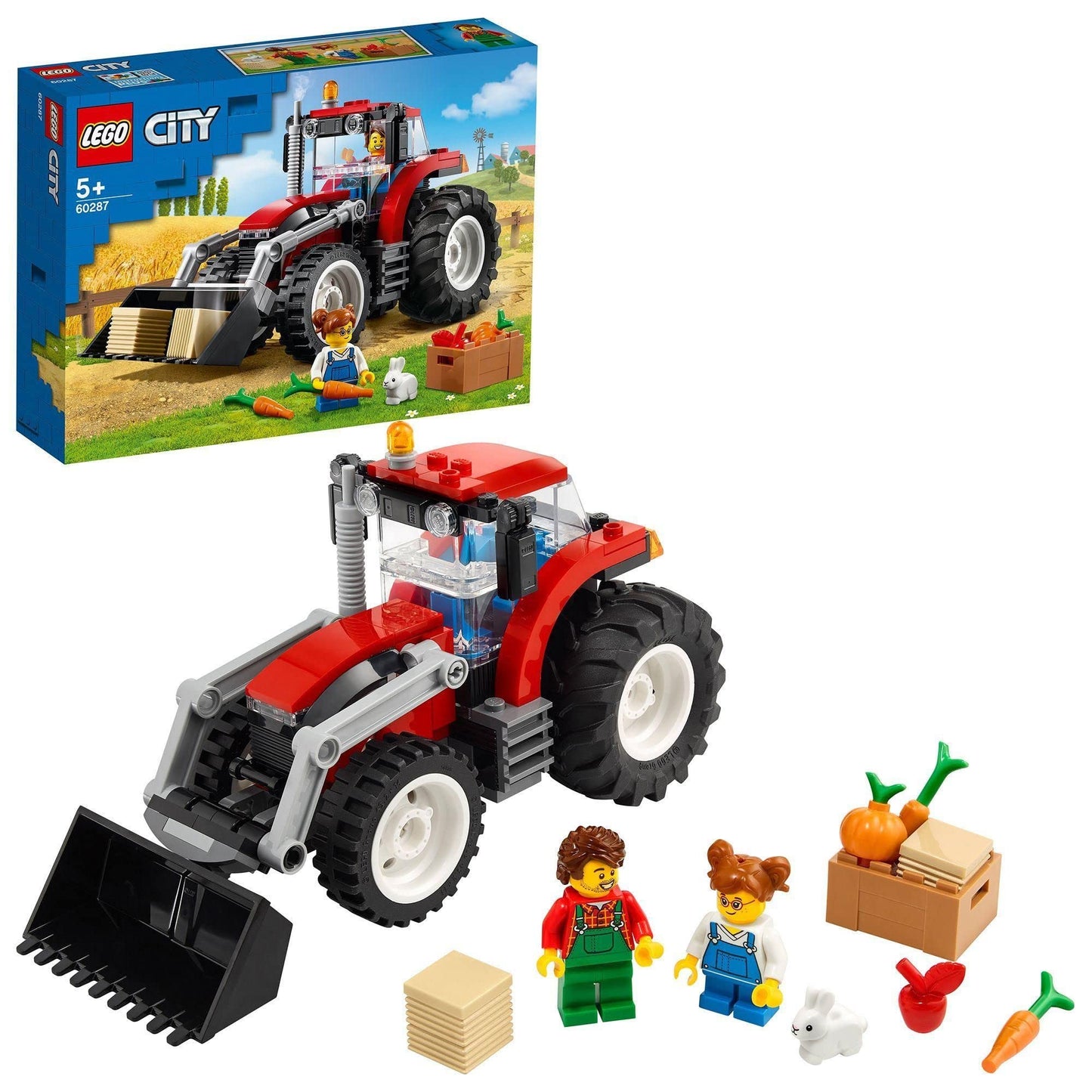 LEGO® City Tractor 60287 Building Kit; Cool Toy Amazon