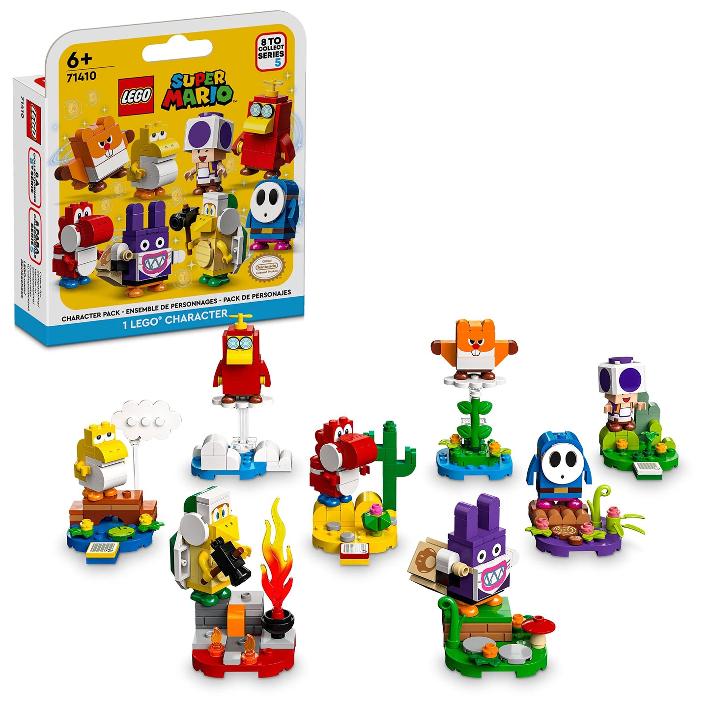LEGO Super Mario Character Packs – Series 5 71410 Building Toy Set Amazon