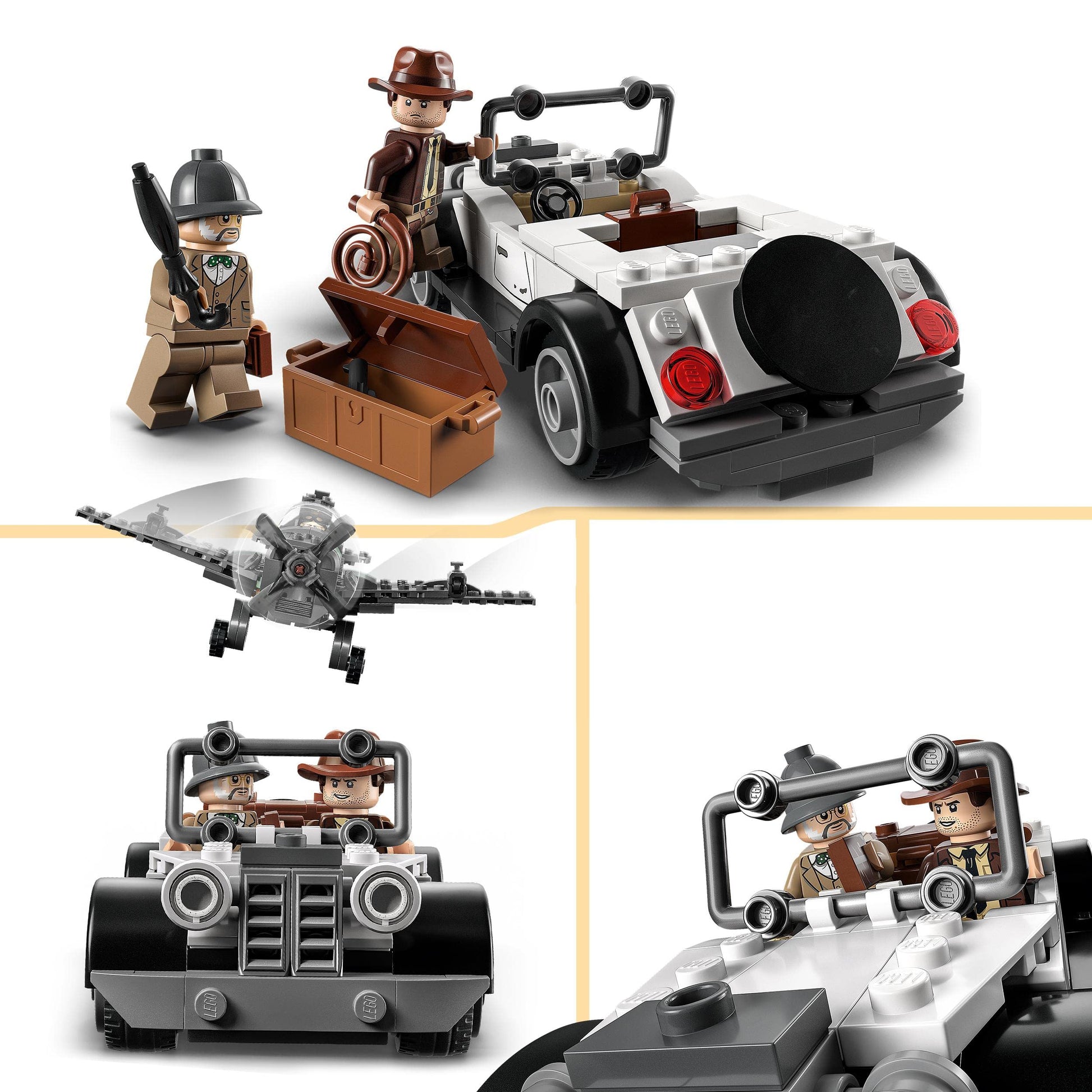 LEGO Indiana Jones Fighter Plane Chase 77012 Building Toy Set Amazon