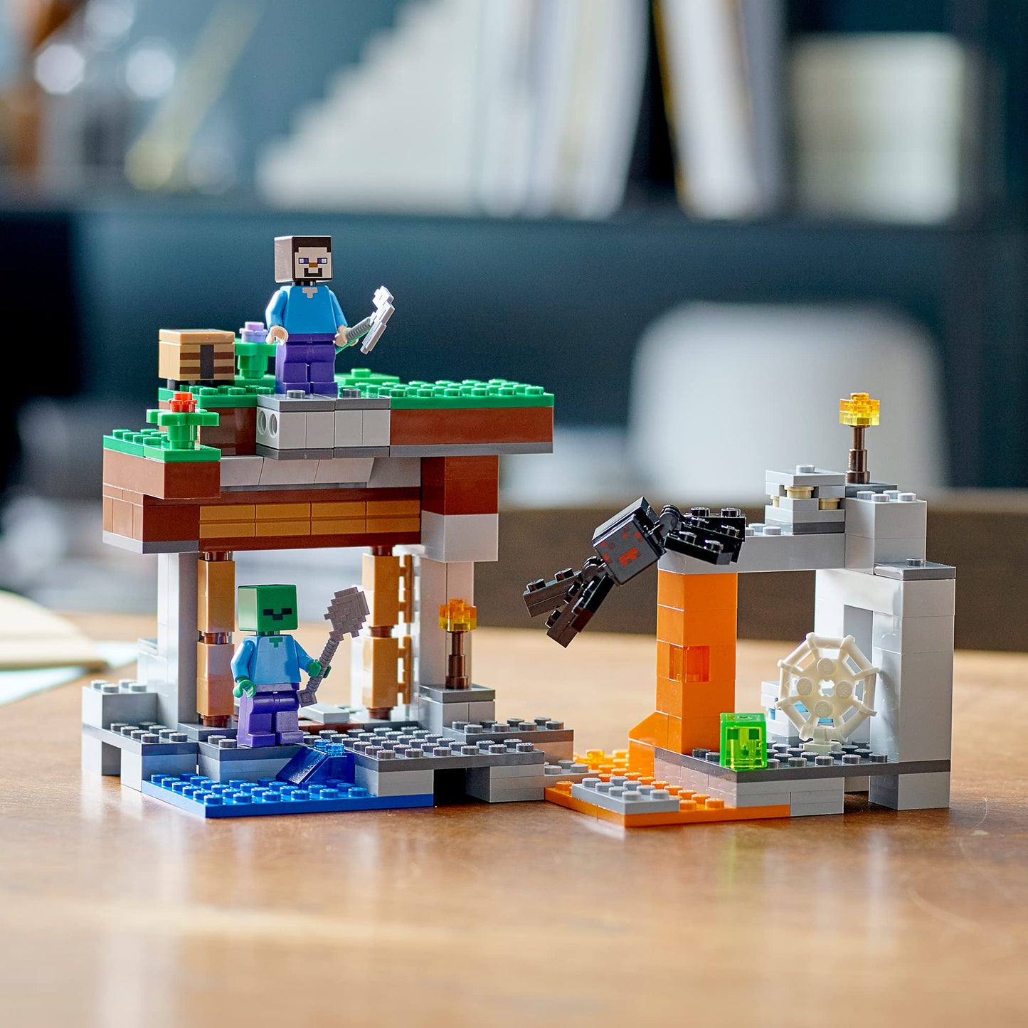 LEGO Minecraft The "Abandoned" Mine 21166 Building Kit Amazon