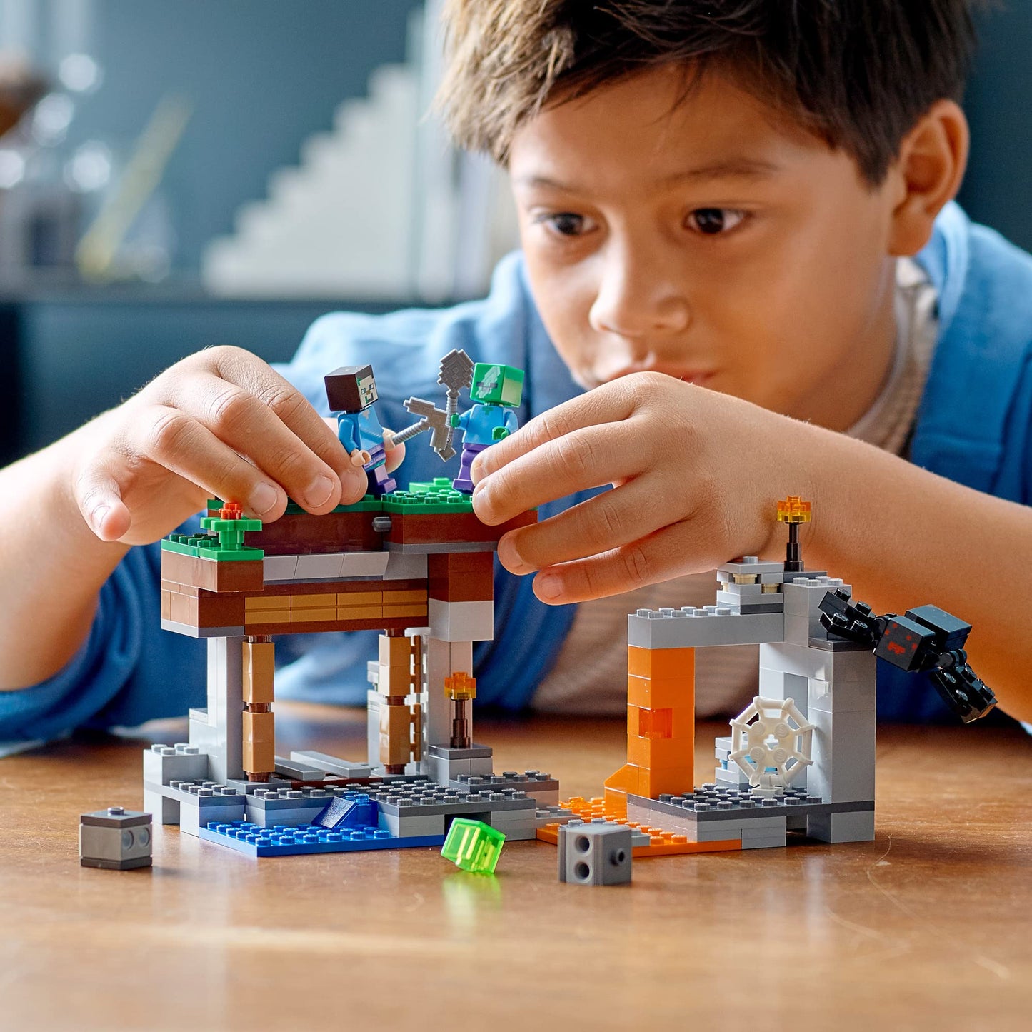 LEGO Minecraft The "Abandoned" Mine 21166 Building Kit Amazon