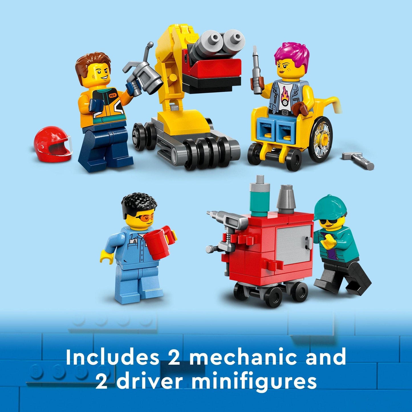 LEGO® City Custom Car Garage 60389 Building Toy Amazon