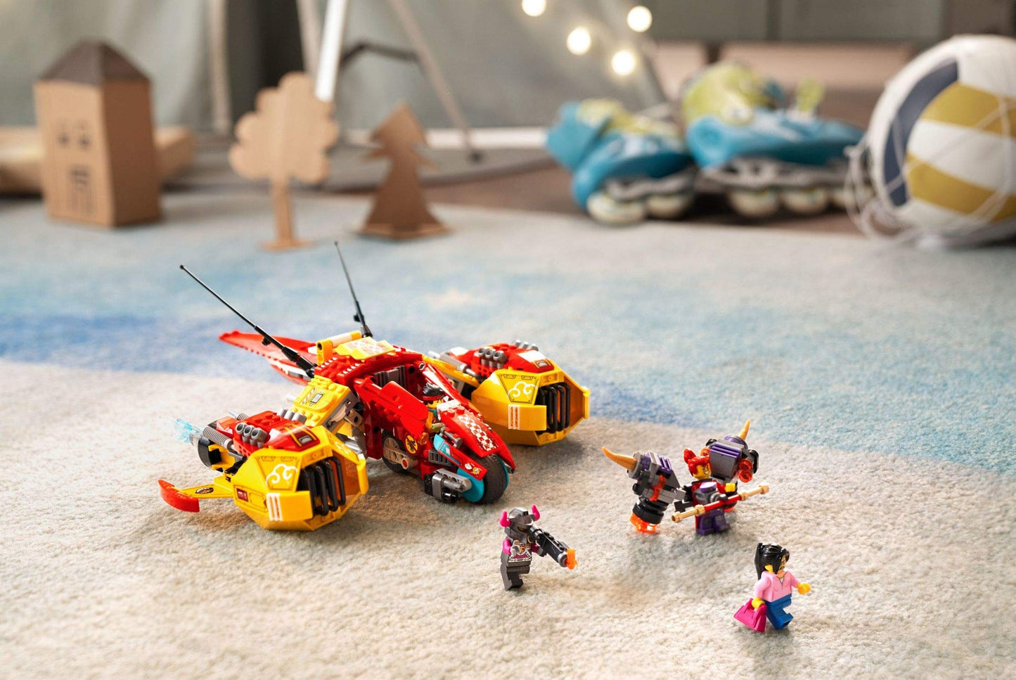 LEGO Monkie Kid: Monkie Kid’s Cloud Jet 80008 Aircraft Toy