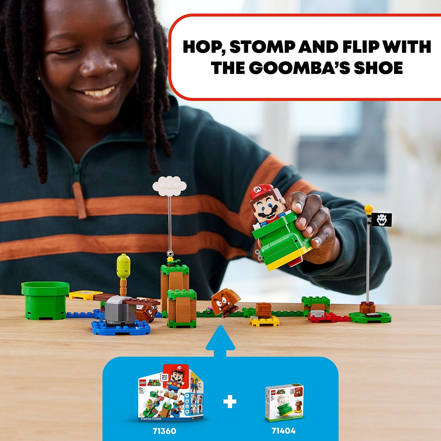 LEGO Super Mario Goomba’s Shoe Expansion Set Building Kit; Collectible Toy Amazon