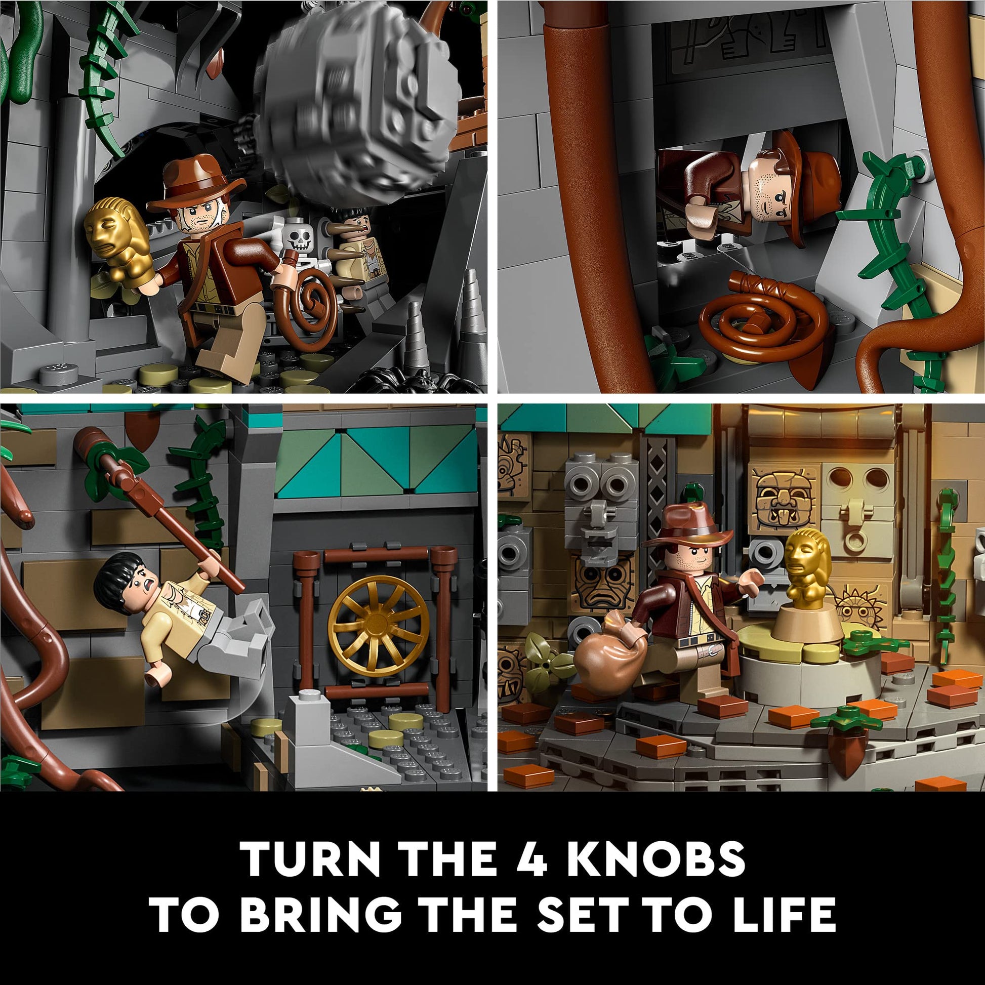 LEGO Indiana Jones Temple of The Golden Idol 77015 Building Amazon