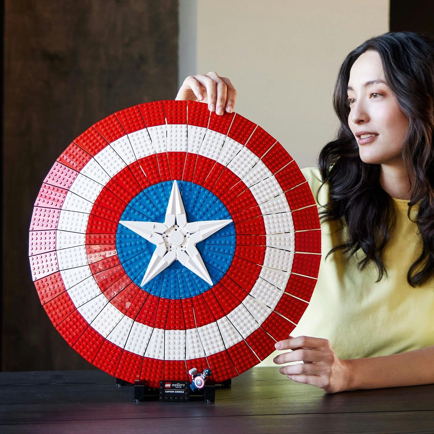 LEGO A Super Heroes Marvel Captain America’s Shield 76262 Amazon