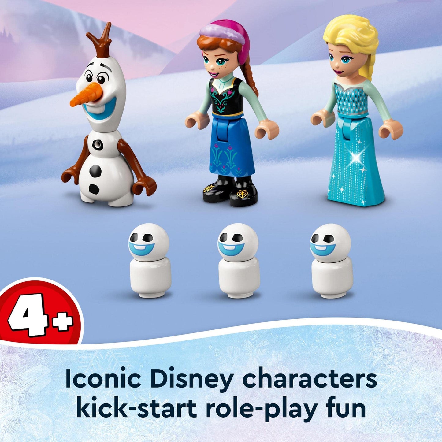 LEGO 43194 Disney Anna and Elsa’s Frozen Wonderland Castle Toy Amazon
