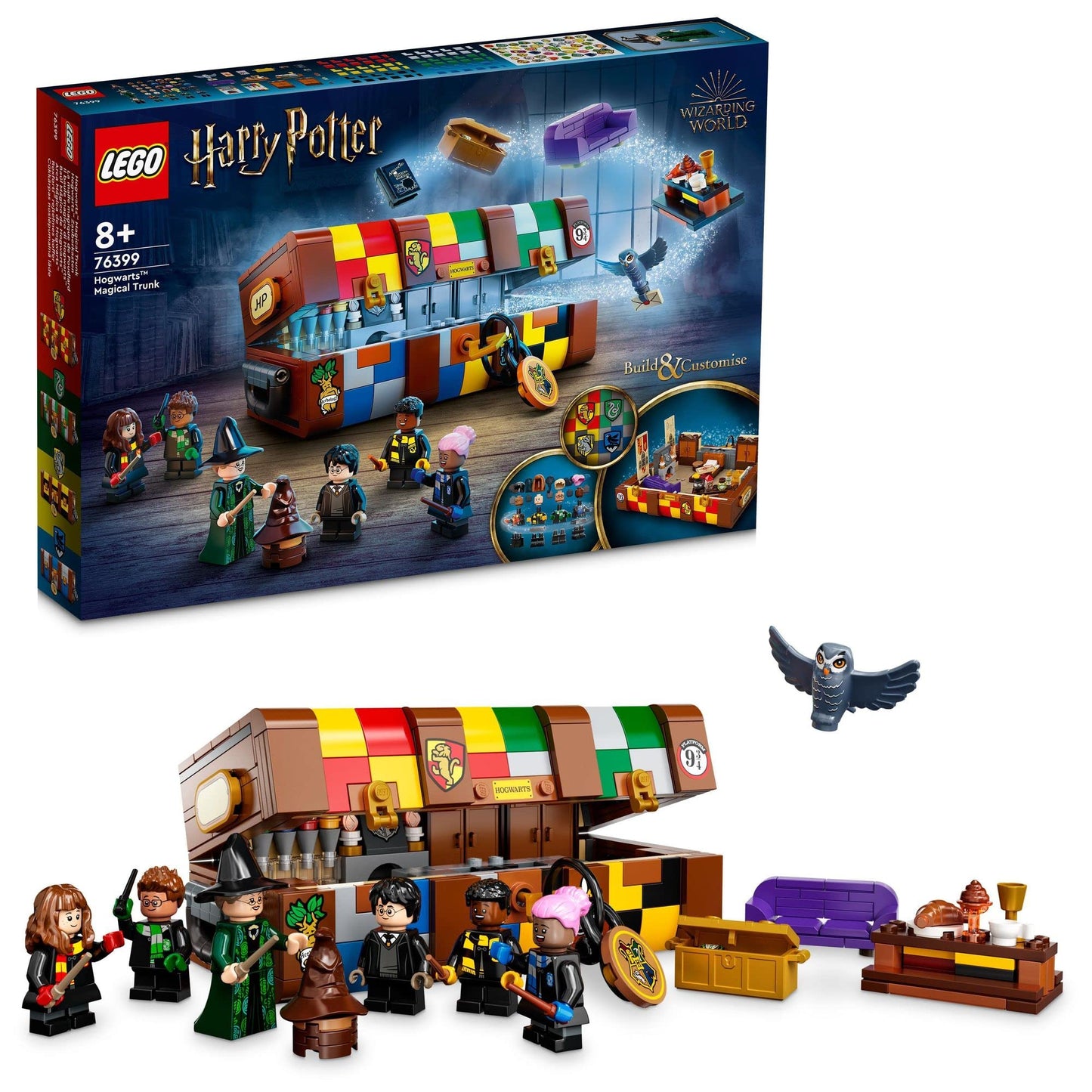 LEGO Harry Potter Hogwarts Magical Luggage Trunk 76399 Brick Island