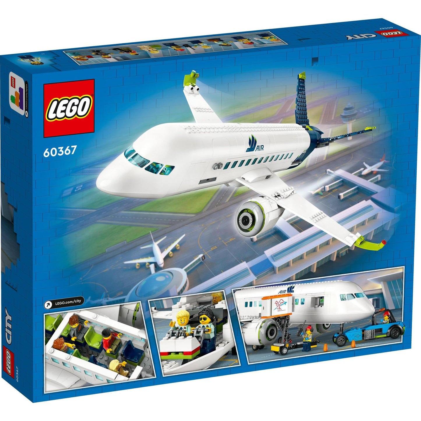LEGO City Passenger Aeroplane 60367 Brick Island