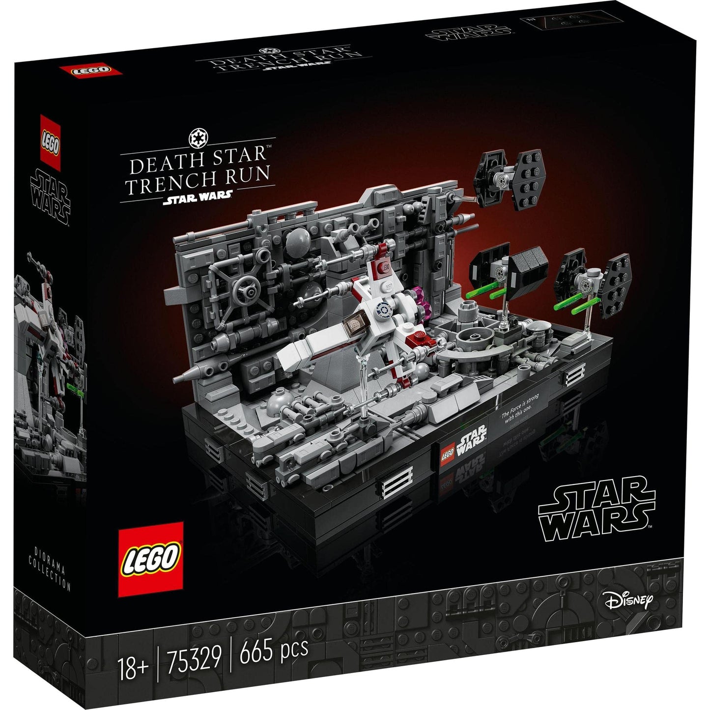 LEGO Star Wars Death Star™ Trench Run Diorama 75329 Amazon