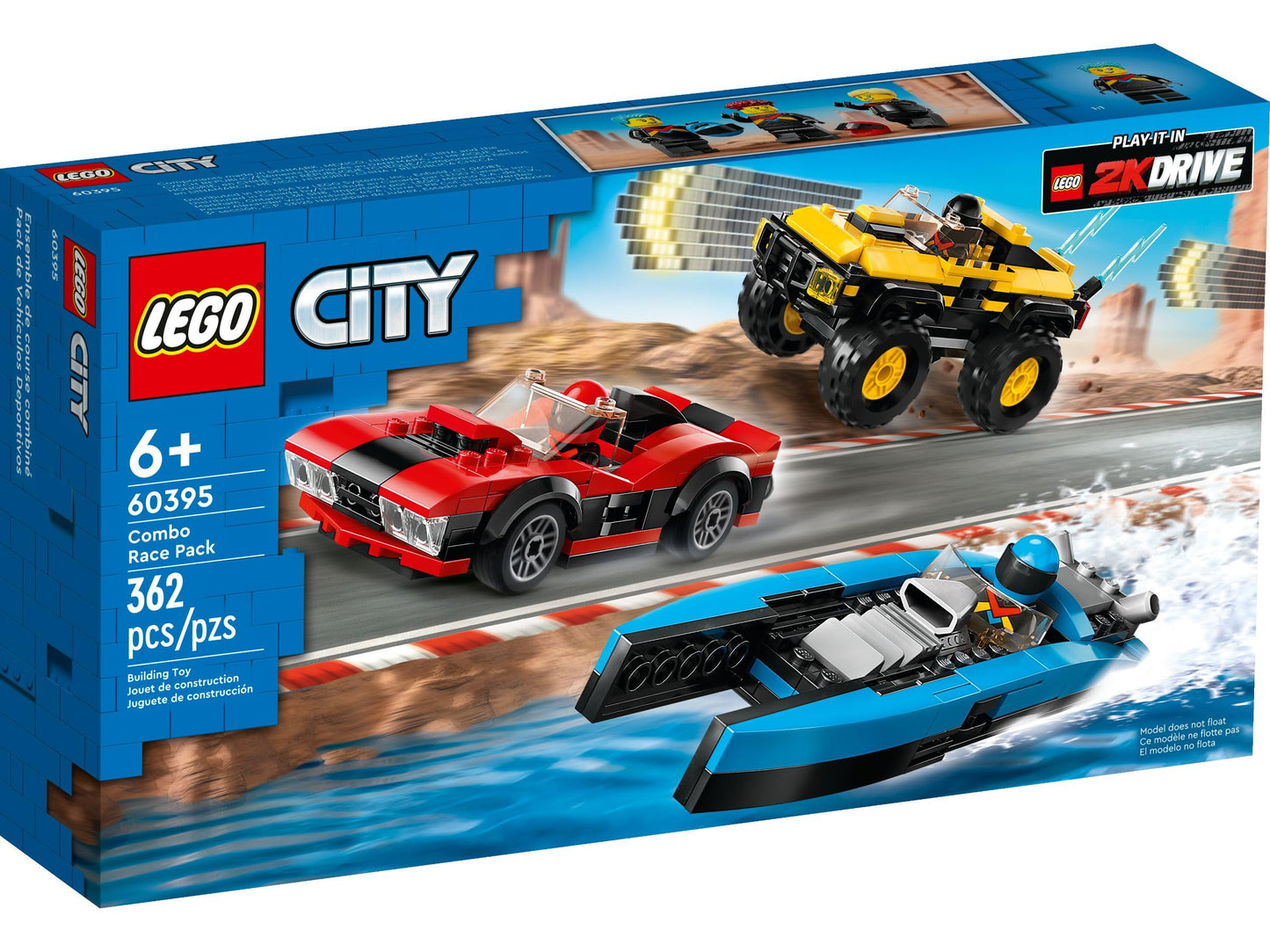LEGO 60395 Combo Race Pack - New. Amazon