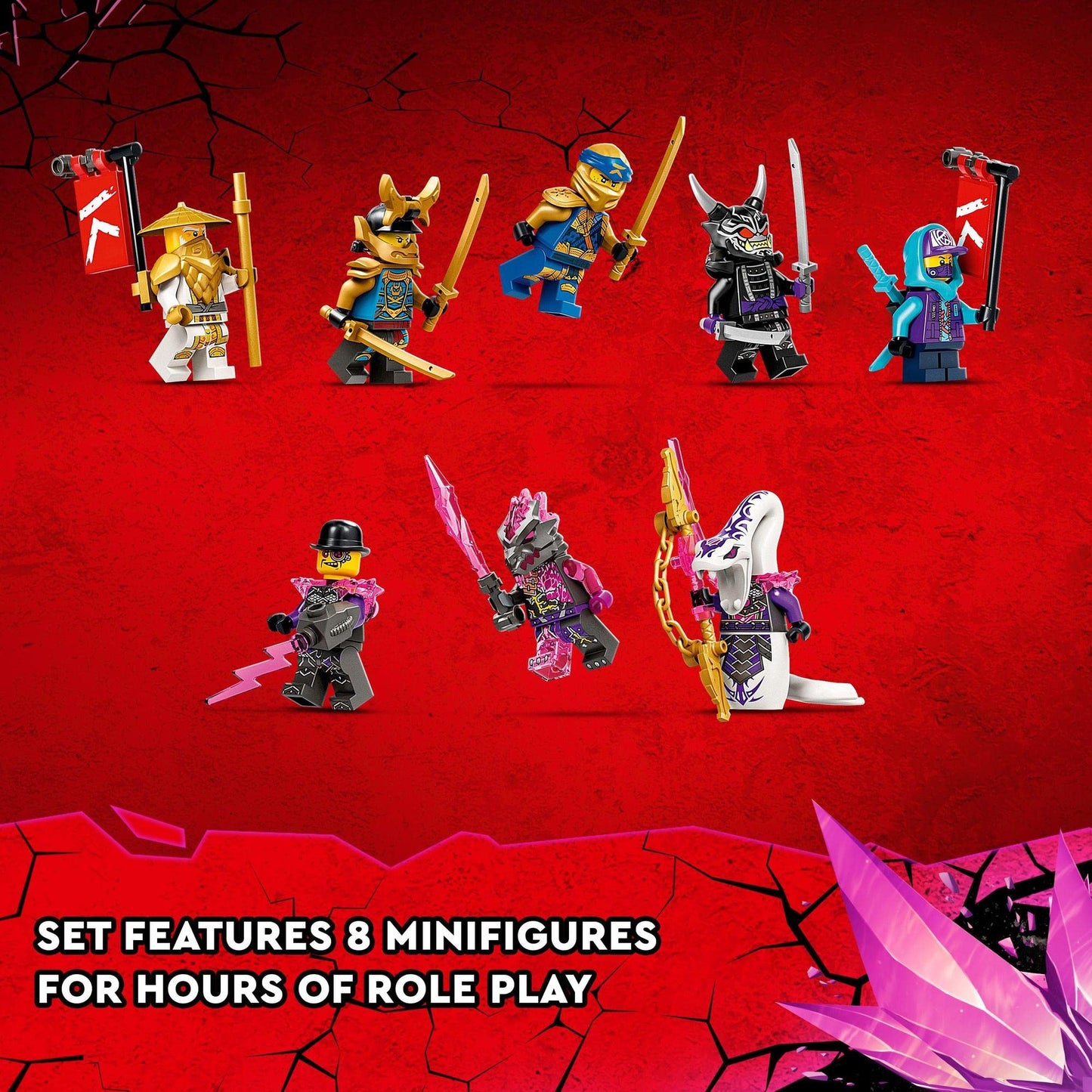 LEGO NINJAGO NYA’s Samurai X MECH Building Kit 71775 Amazon