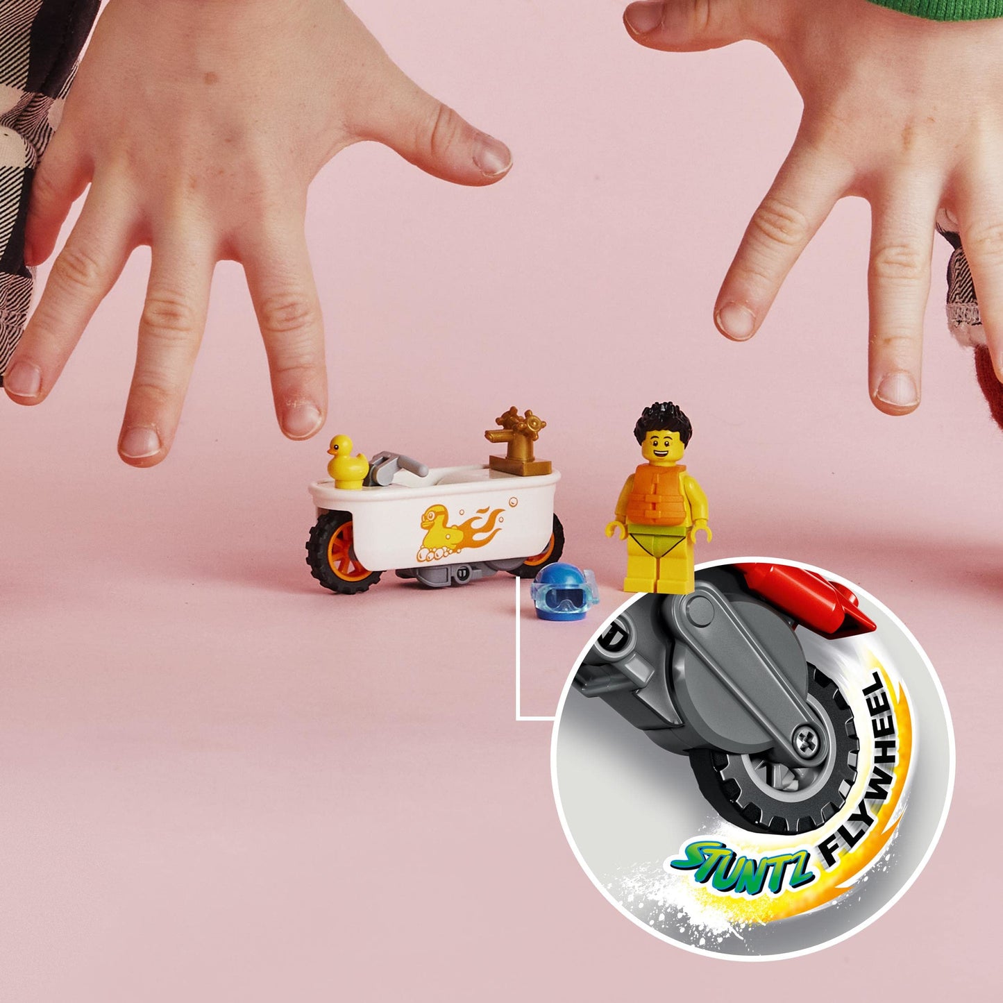 LEGO City Bathtub Stunt Bike 60333 Amazon