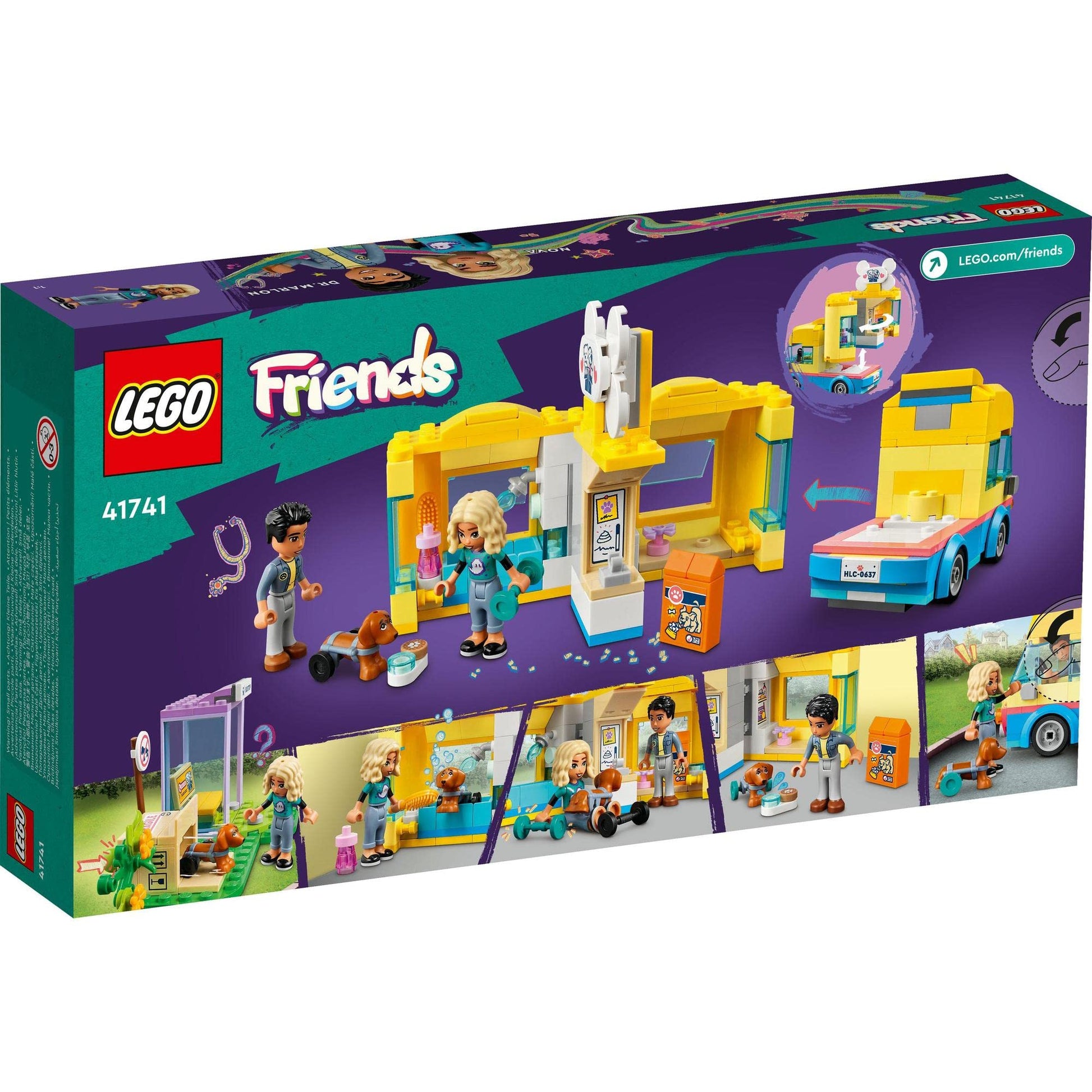 LEGO Friends Dog Rescue Van 41741 Amazon