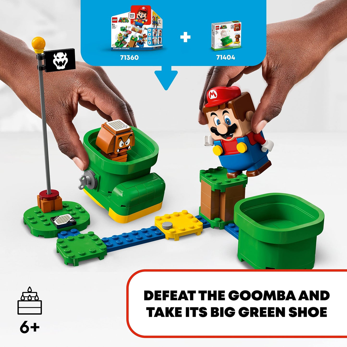 LEGO Super Mario Goomba’s Shoe Expansion Set Building Kit; Collectible Toy Amazon