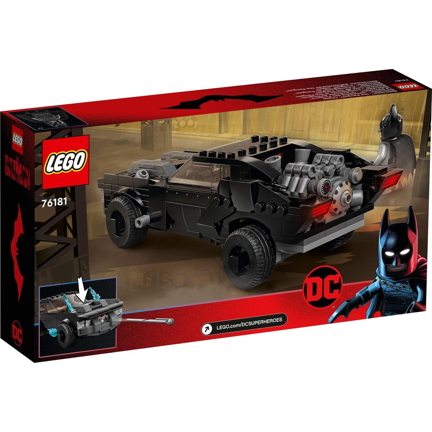 LEGO Super Heroes DC Batman Batmobile: The Penguin Chase 76181 Car Amazon