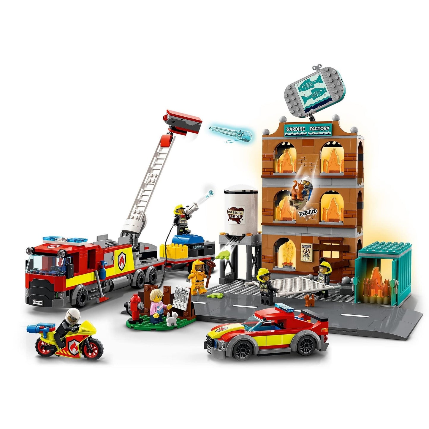 LEGO 60321 City Fire Brigade Amazon
