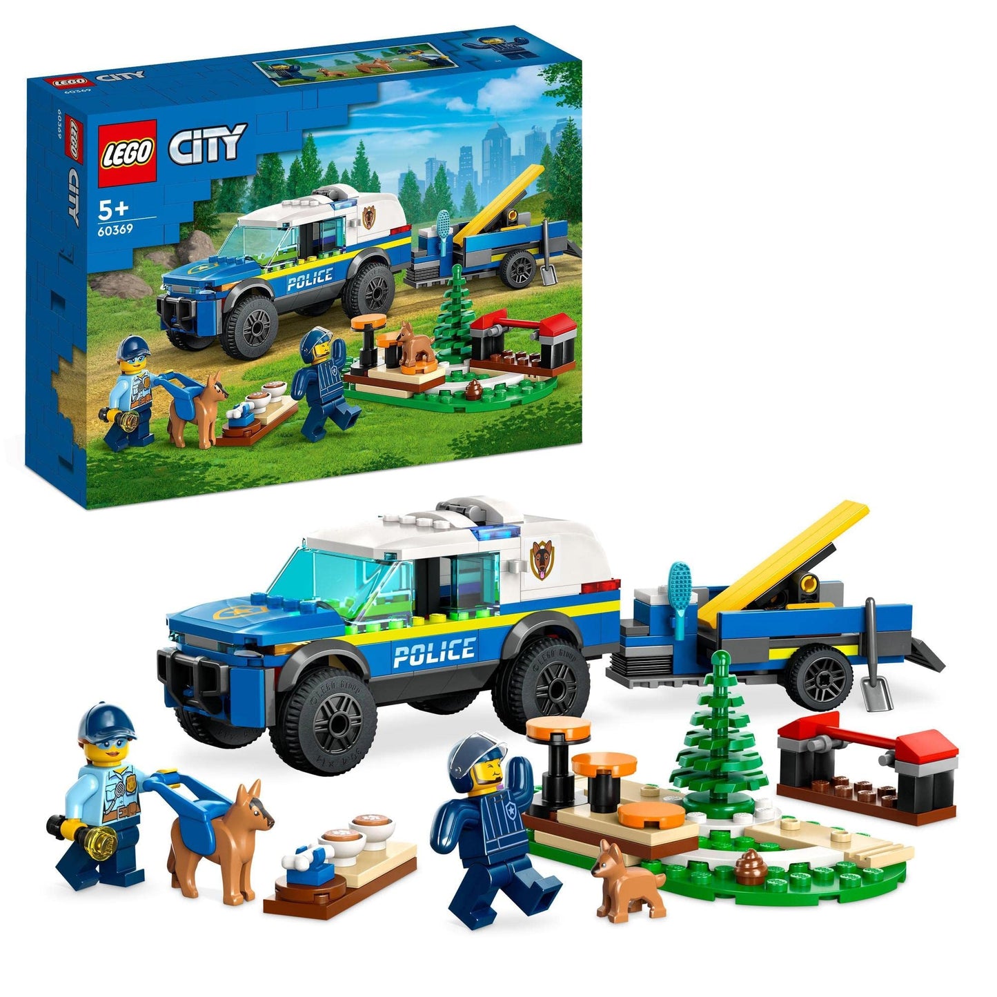 LEGO City Mobile Police Dog Training 60369 Building Toy Amazon