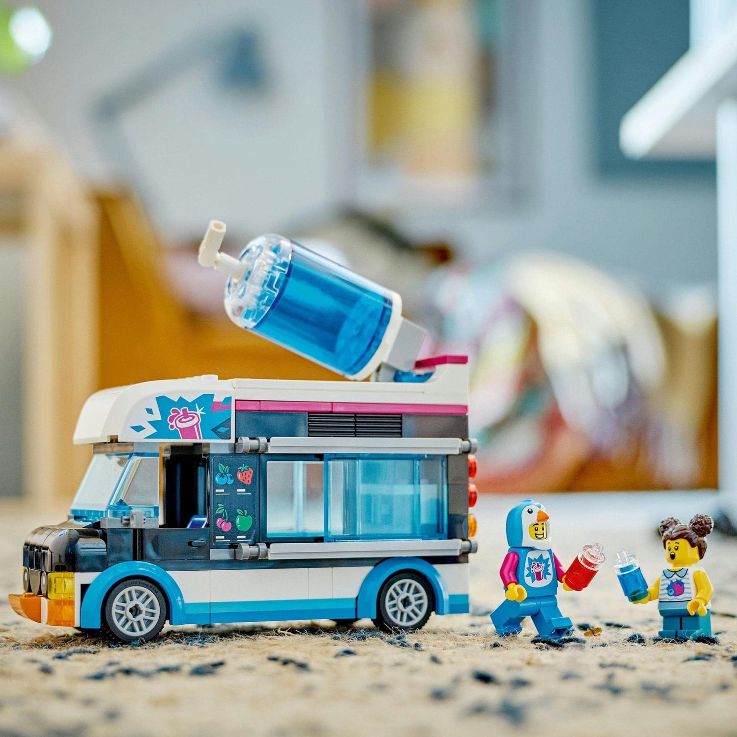 LEGO City Penguin Slushy Van 60384 Amazon