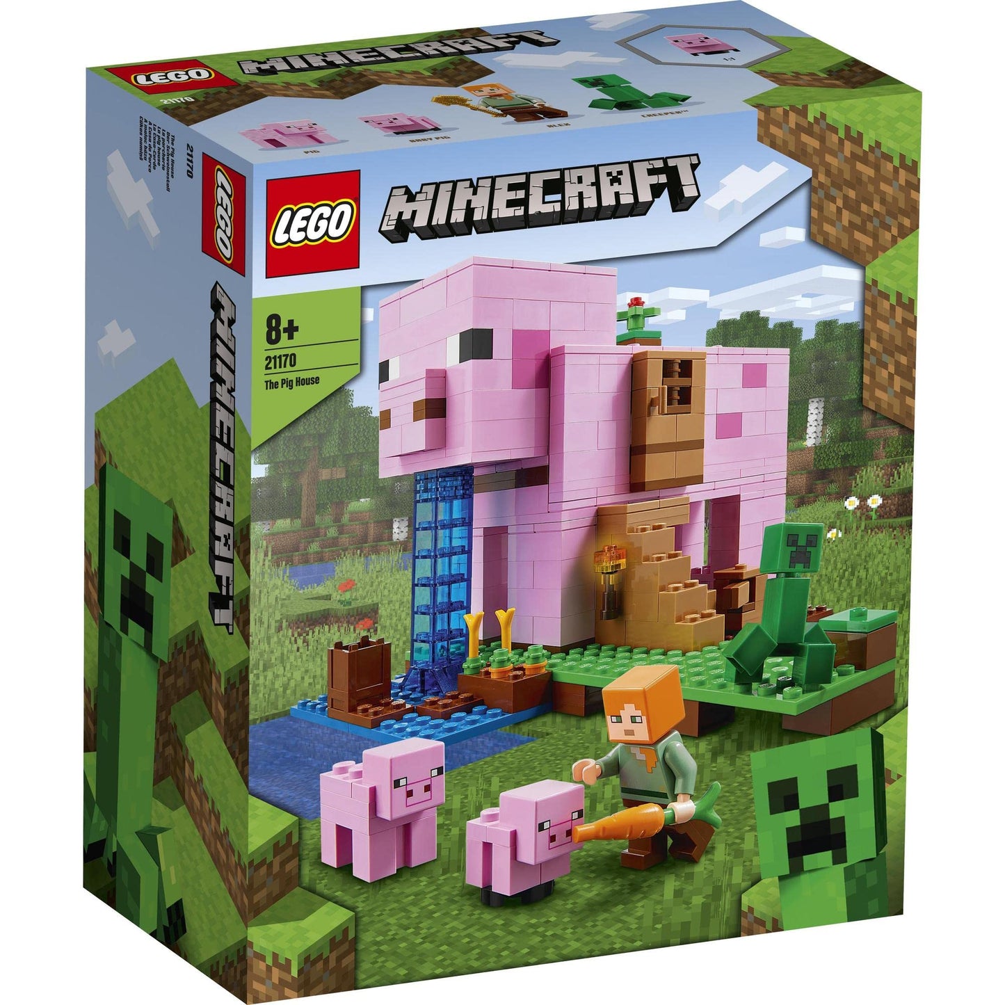 LEGO Minecraft The Pig House 21170 Brick Island