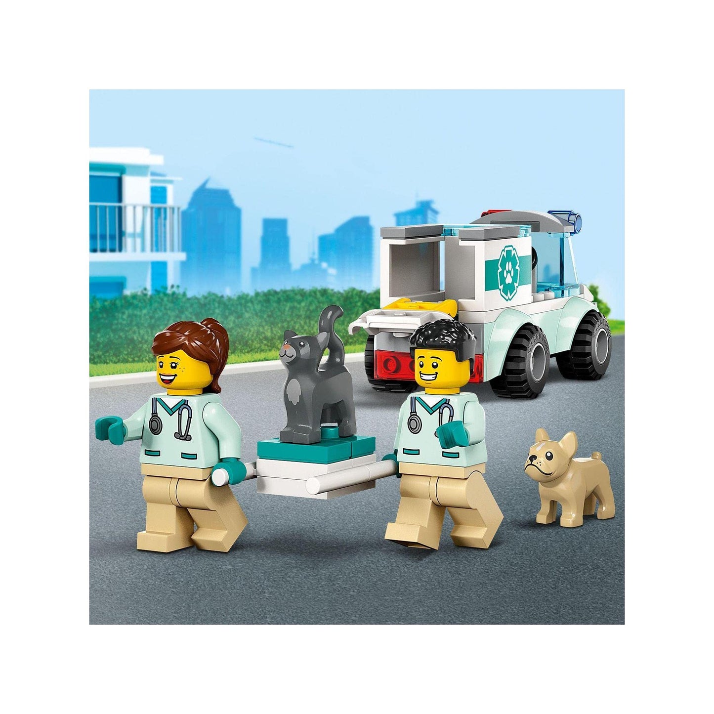 LEGO City Vet Van Rescue 60382 Building Toy Set