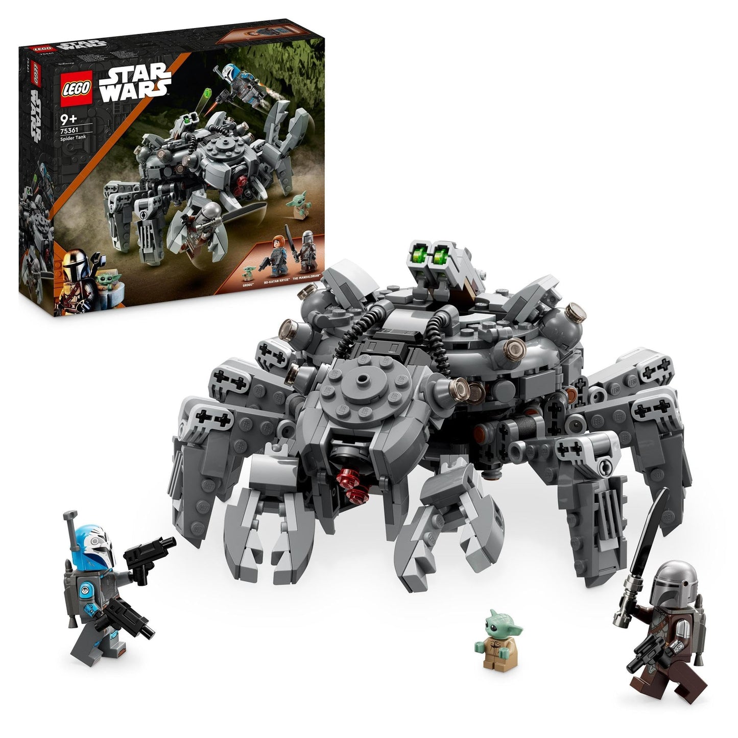 LEGO The Mandalorian Spider Tank 75361 Amazon
