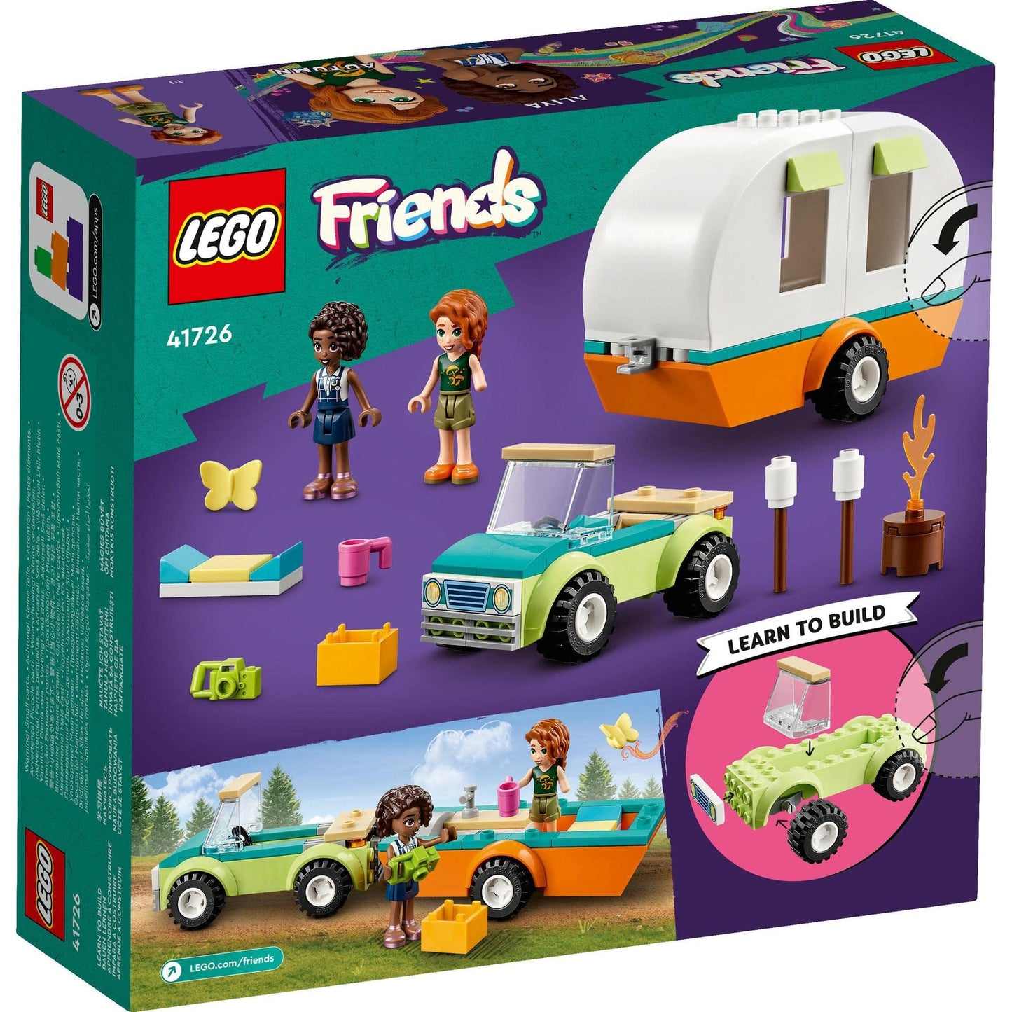 LEGO Friends Holiday Camping Trip 41726 Building Toy Amazon