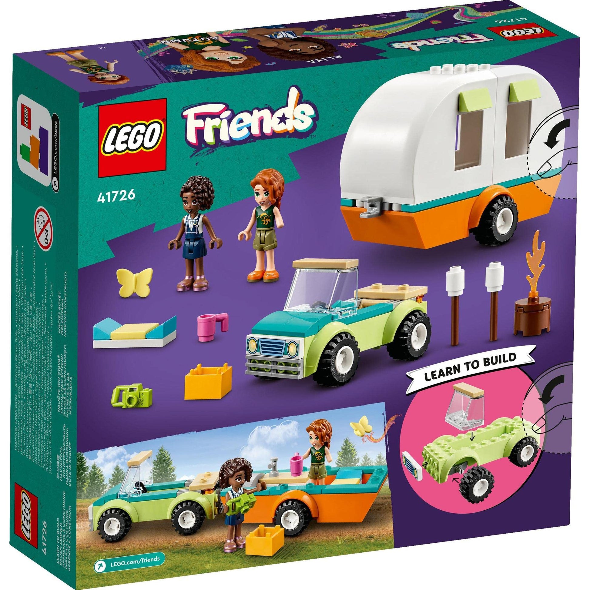LEGO Friends Holiday Camping Trip 41726 Building Toy Amazon