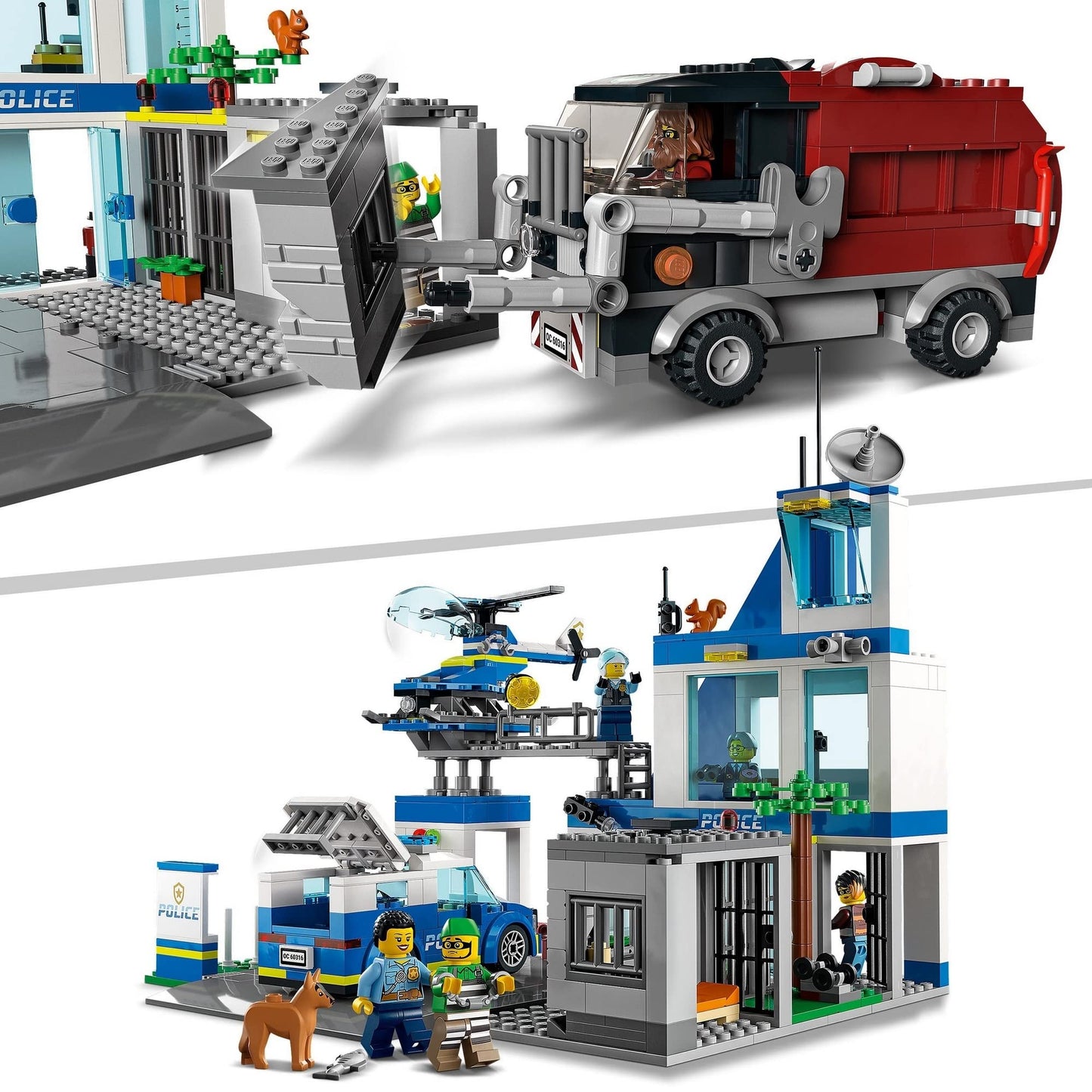 LEGO City Police Station 60316 Kids Building & Construction Toys