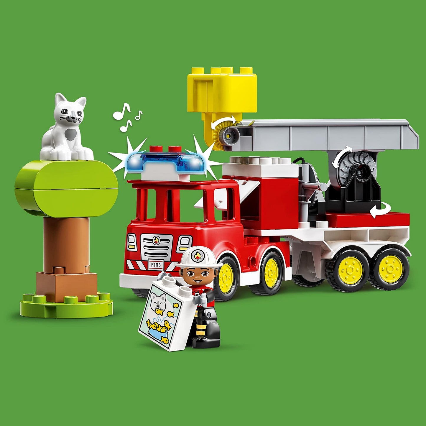 LEGO DUPLO Rescue Fire Engine 10969 Building Toy Amazon