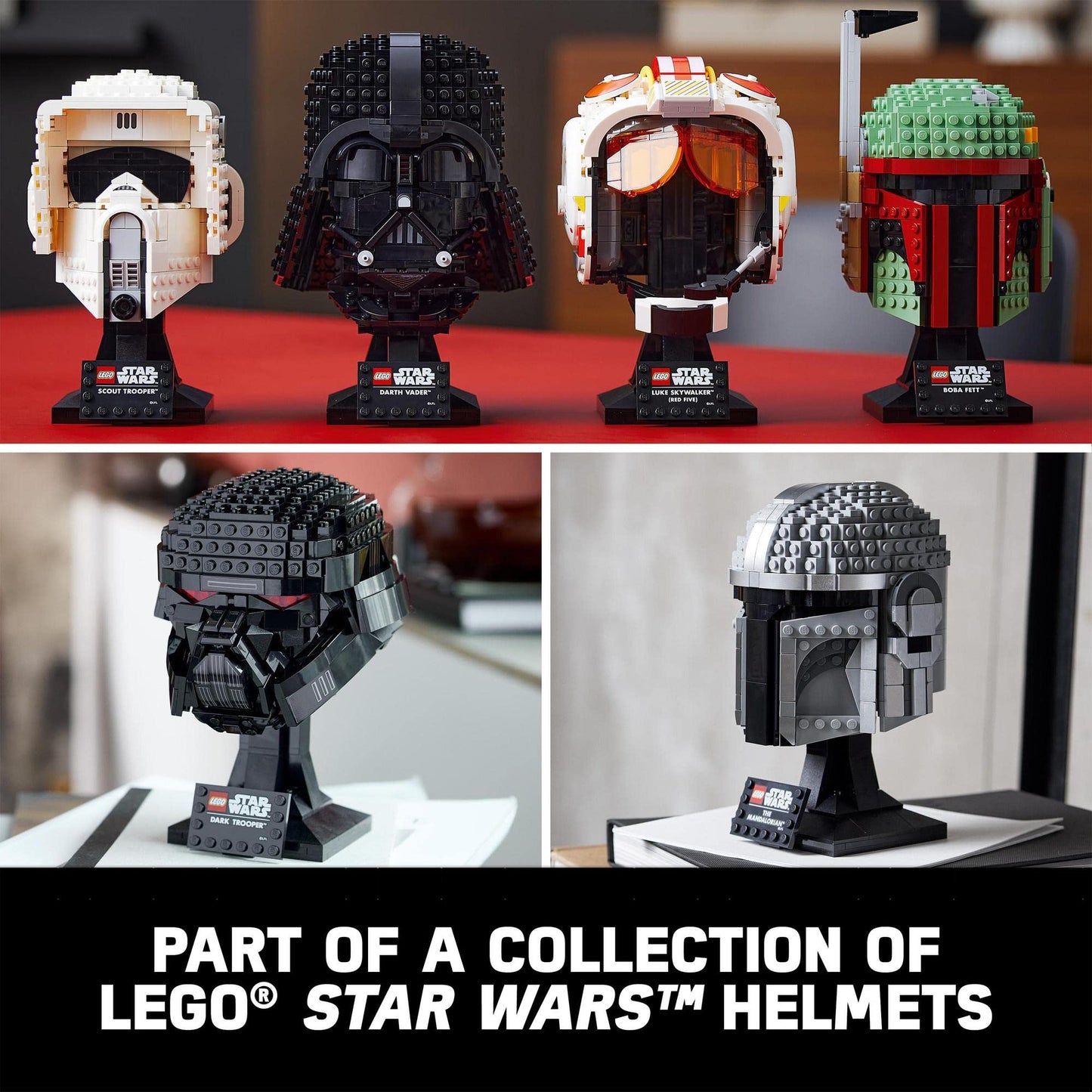 LEGO Star Wars Luke Skywalker (Red Five) Helmet 75327 Amazon