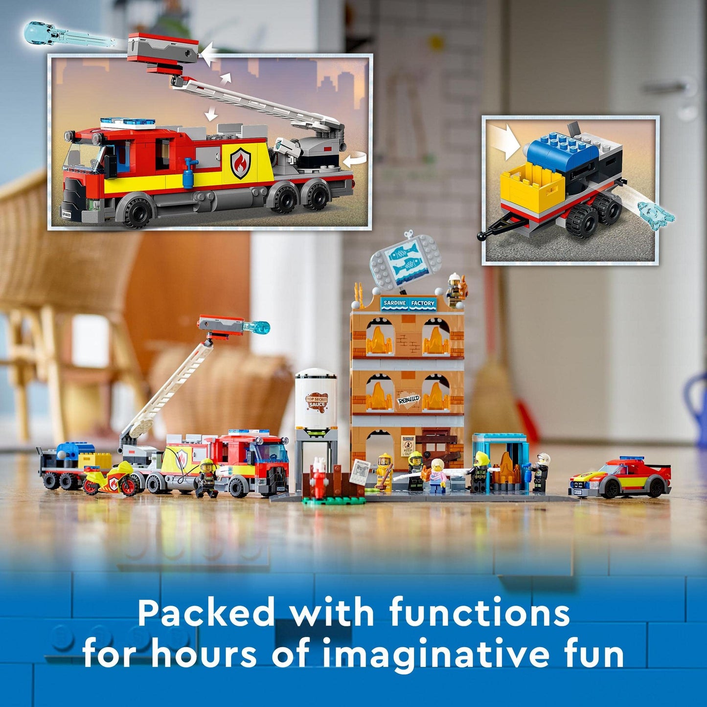 LEGO 60321 City Fire Brigade Amazon