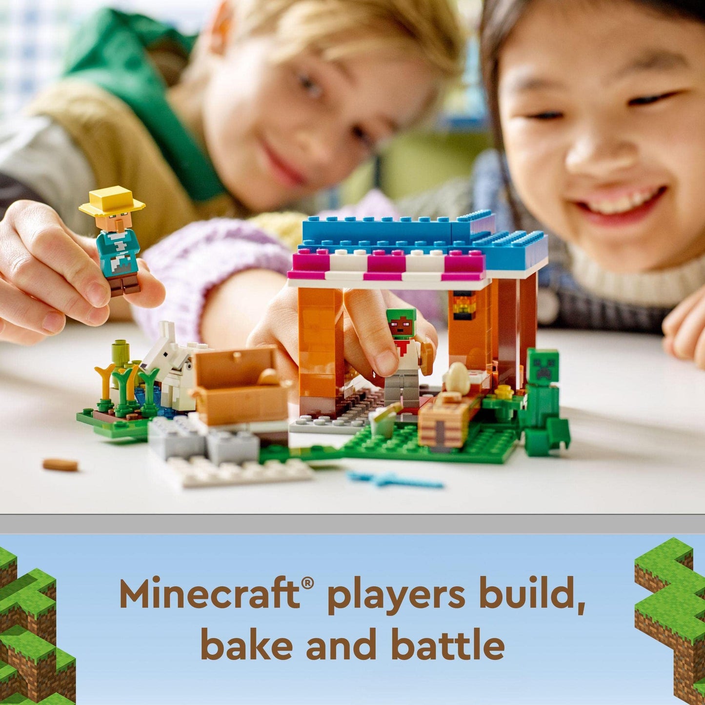 LEGO Minecraft The Bakery Building Kit; Fun Gaming Toy 21184 Amazon