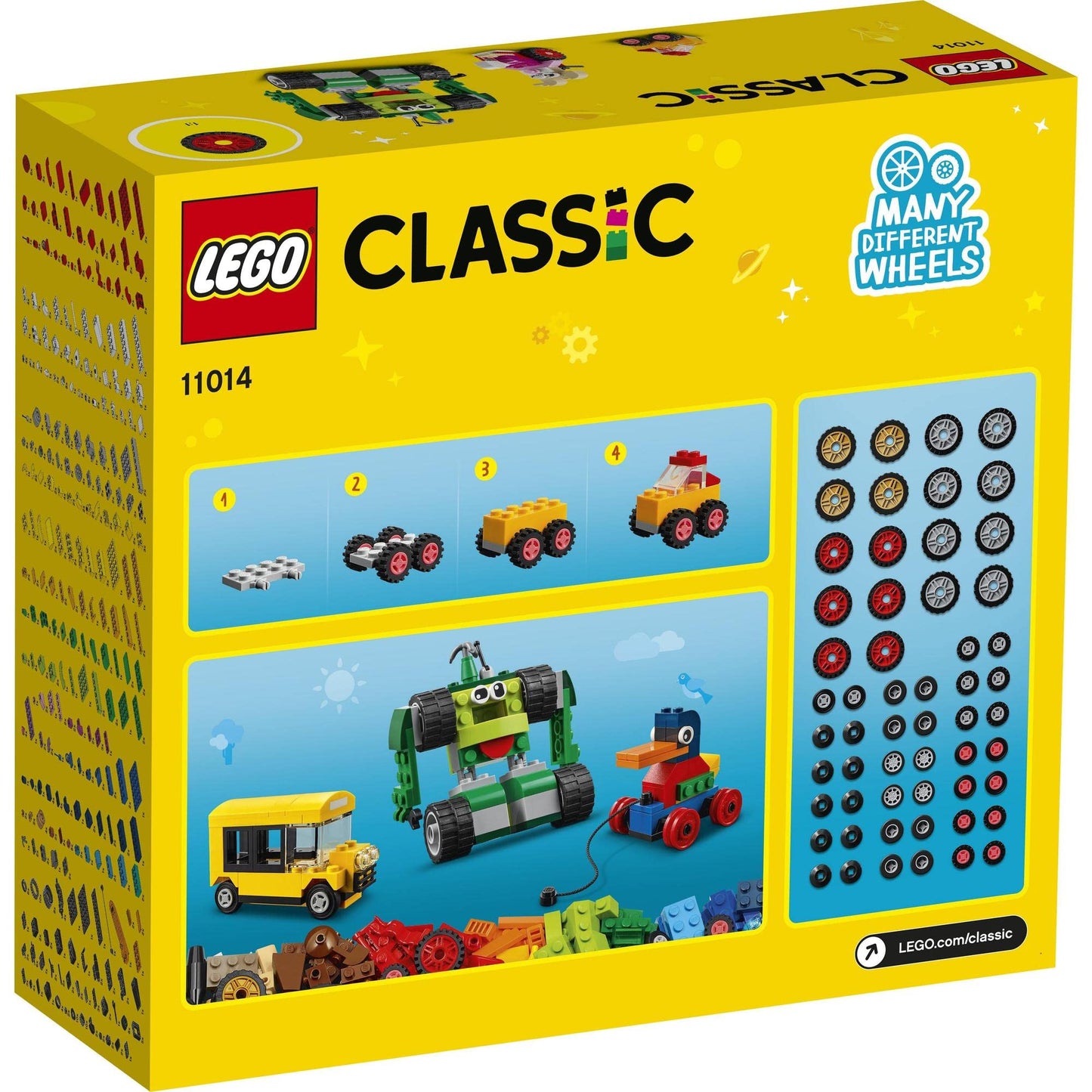 LEGO Classic Bricks and Wheels 11014 Building Set Amazon