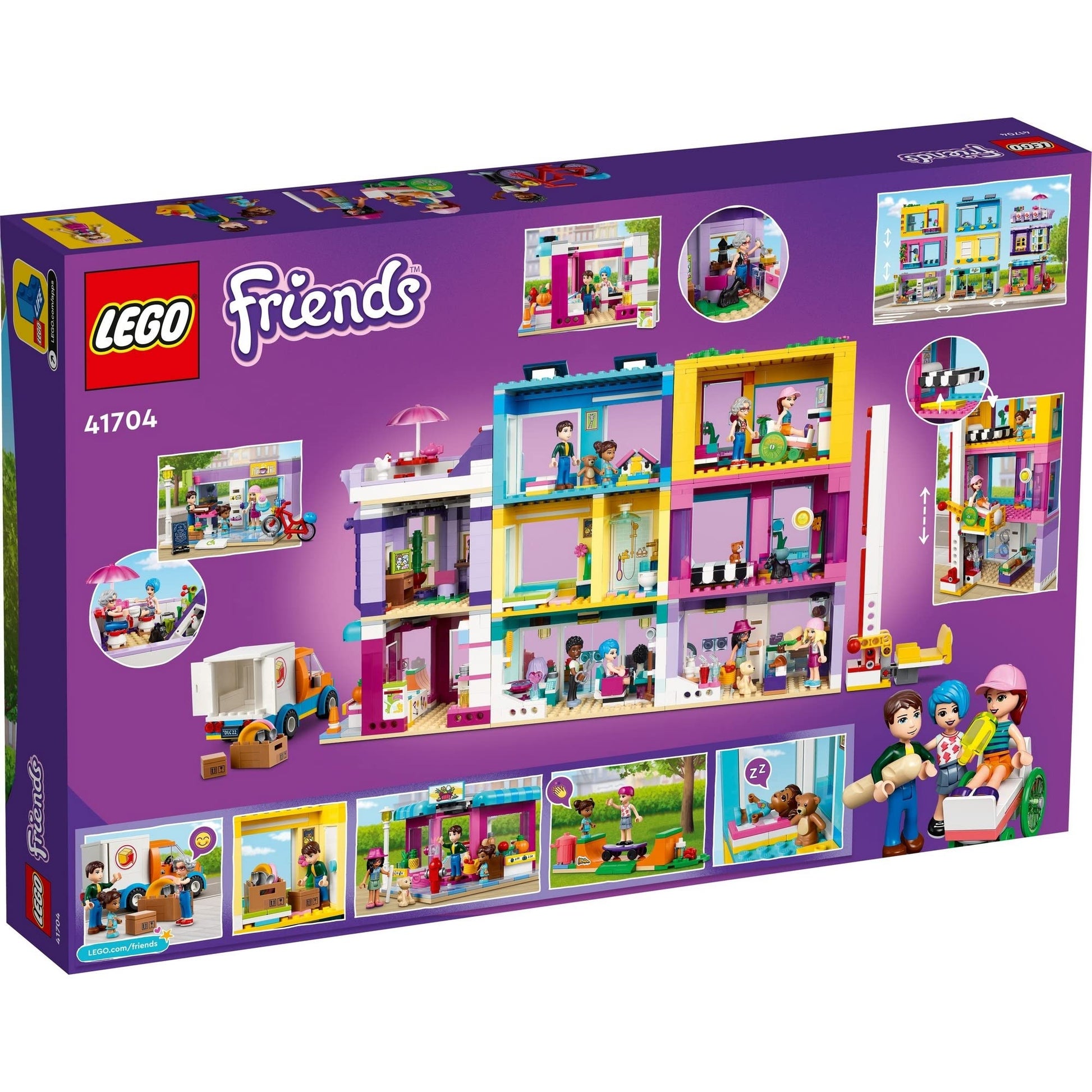 LEGO Friends Main Street Building 41704 Kids Building and Construction Toy Amazon