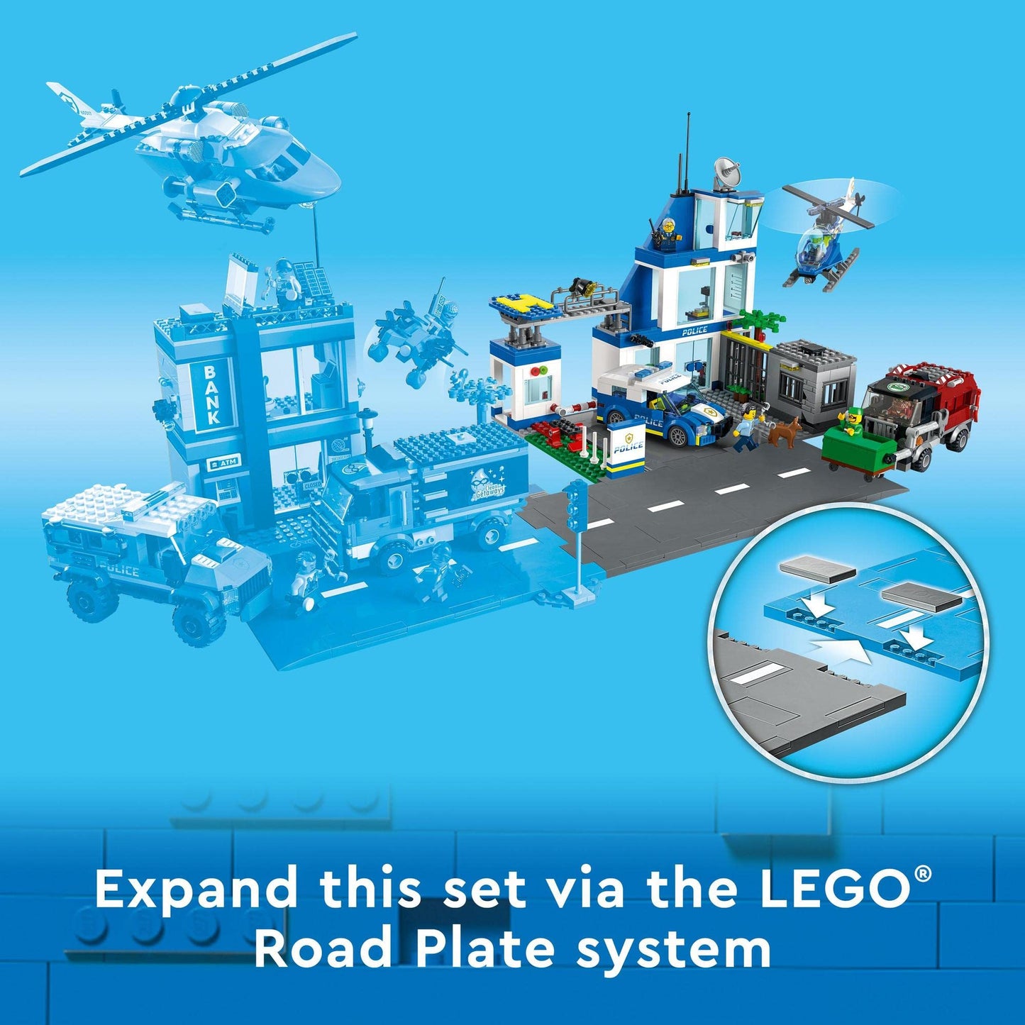 LEGO City Police Station 60316 Kids Building & Construction Toys