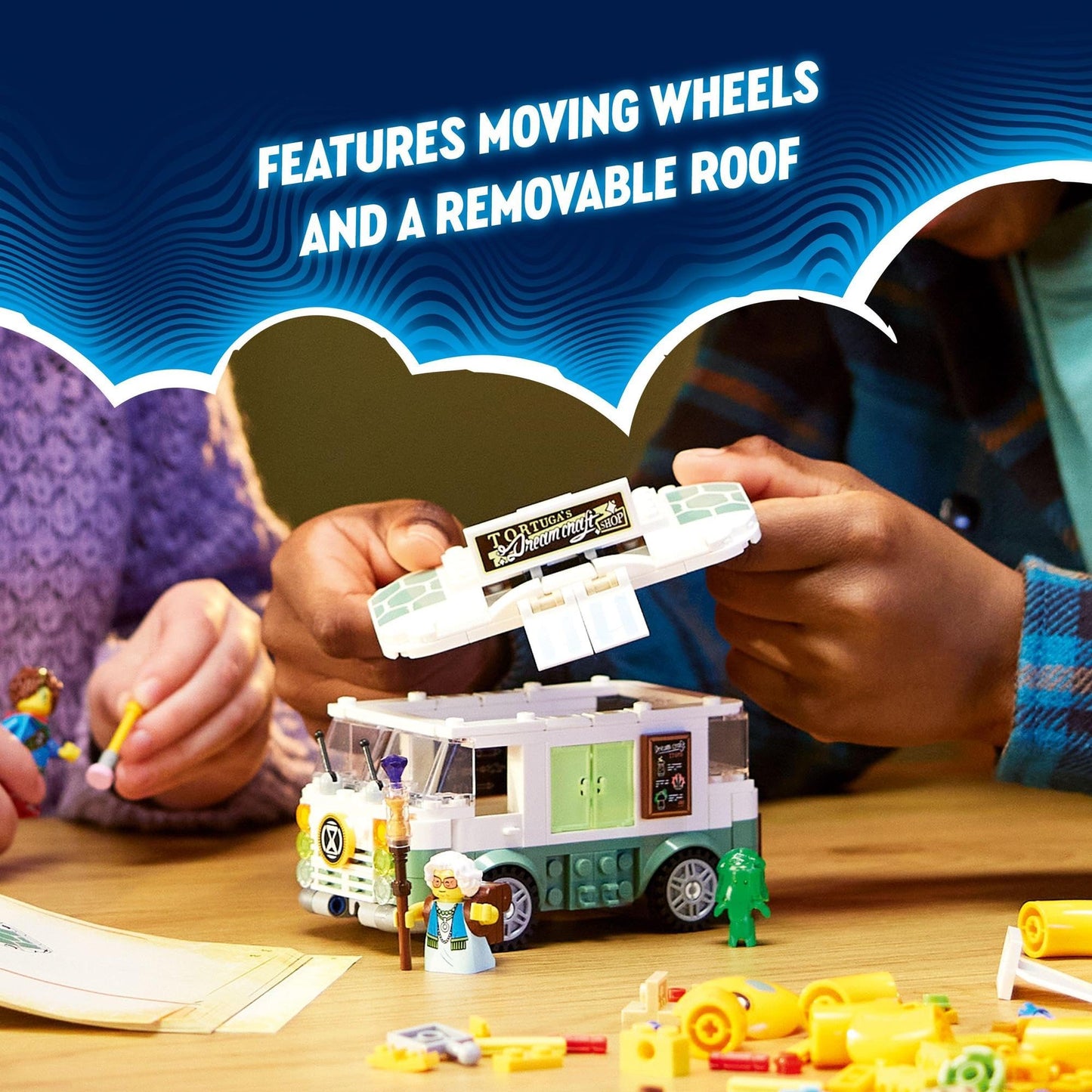 LEGO® DREAMZzz™ Mrs. Castillo’s Turtle Van 71456 Building Toy Set