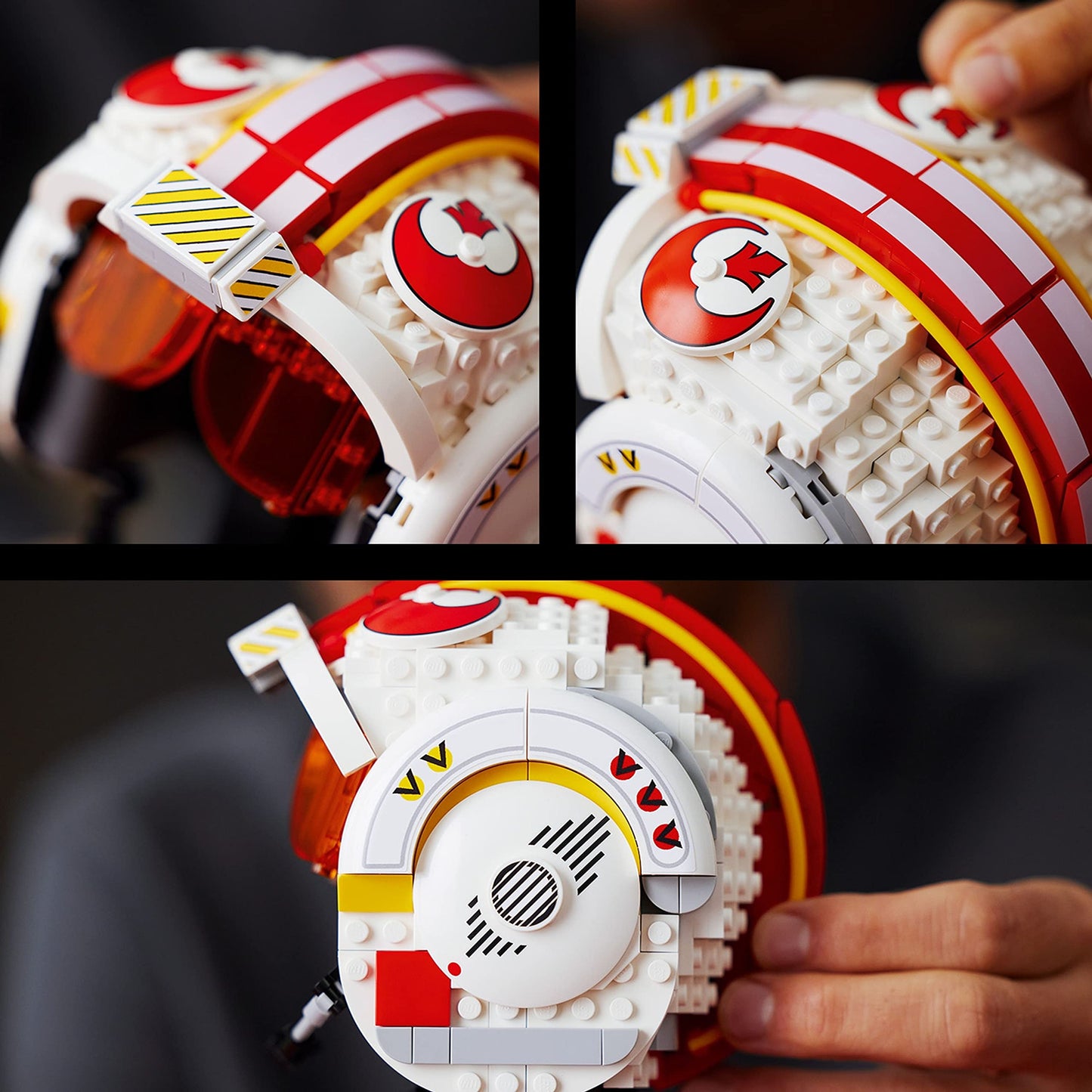 LEGO Star Wars Luke Skywalker (Red Five) Helmet 75327 Amazon