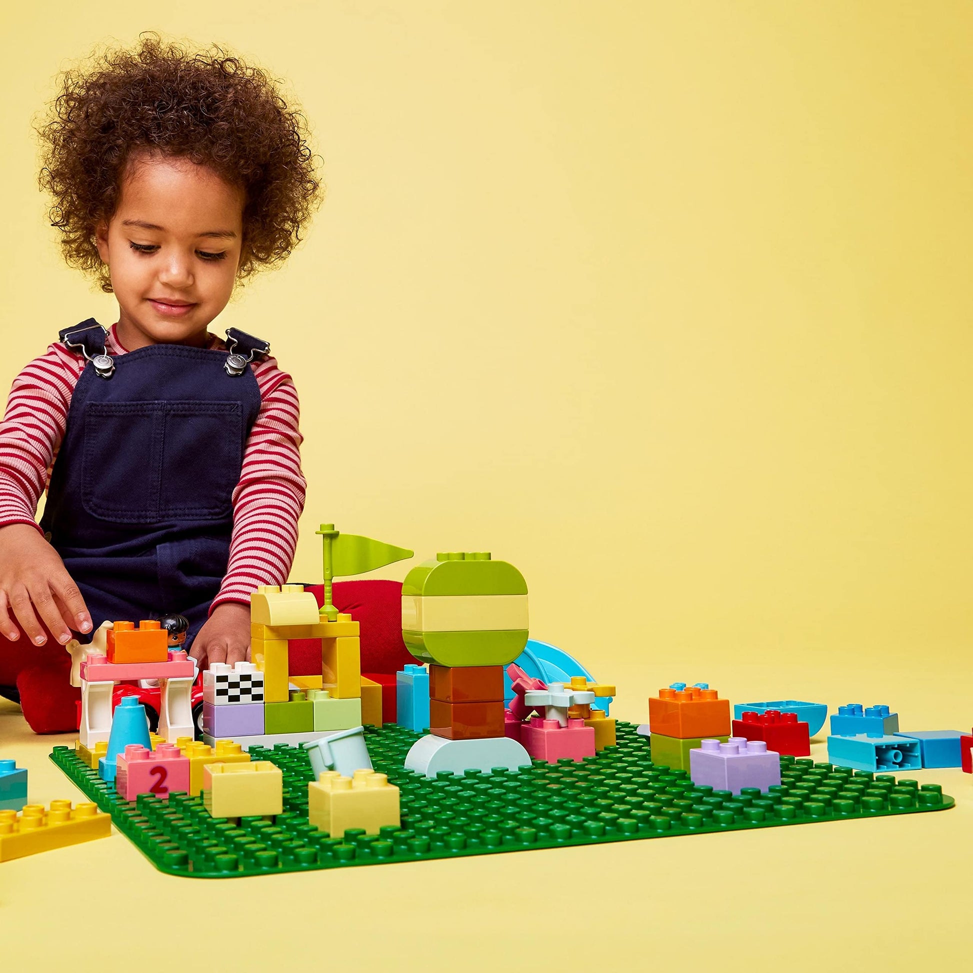LEGO DUPLO Green Building Plate Base, Build and Display Board 10980 Amazon