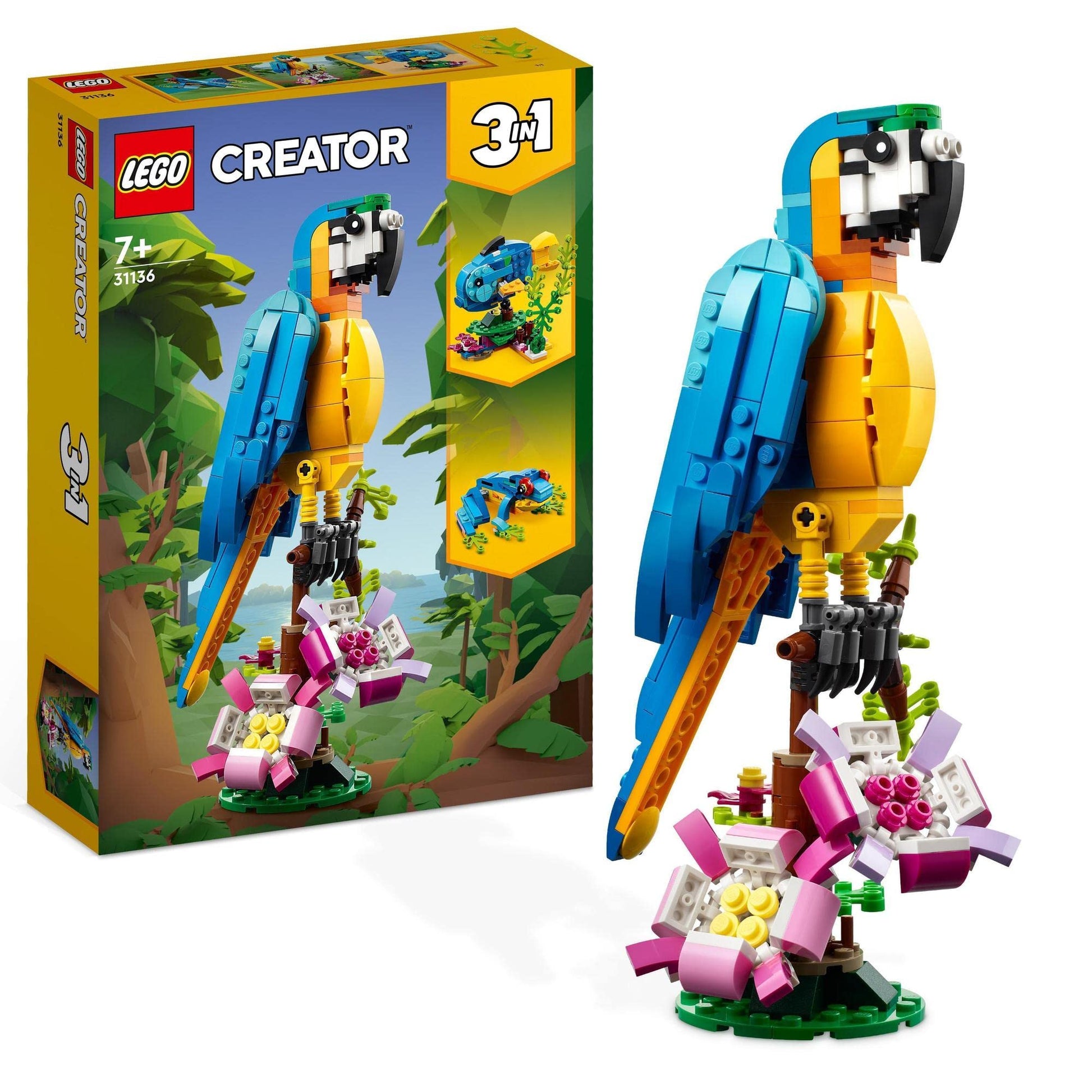 LEGO Creator Exotic Parrot 31136 Brick Island