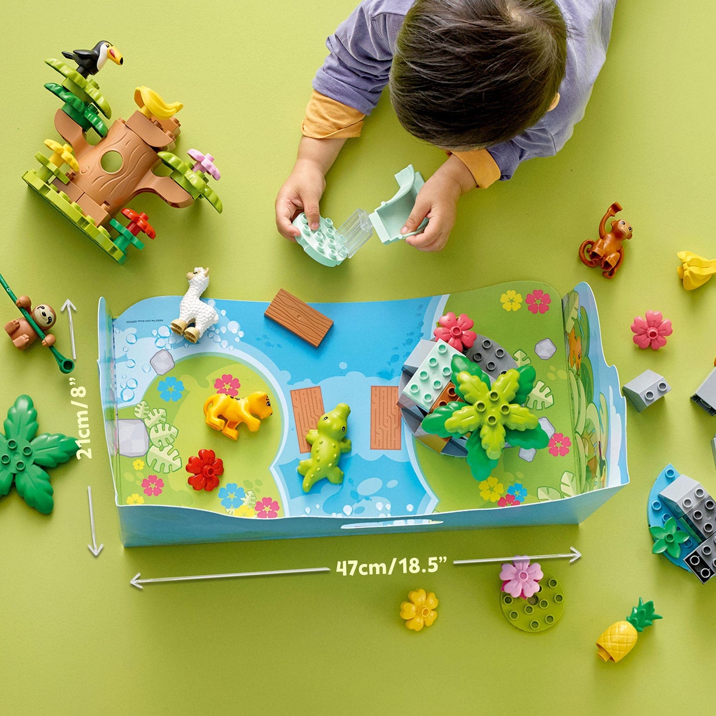 LEGO DUPLO Wild Animals of South America10973 with 7 Toy Amazon