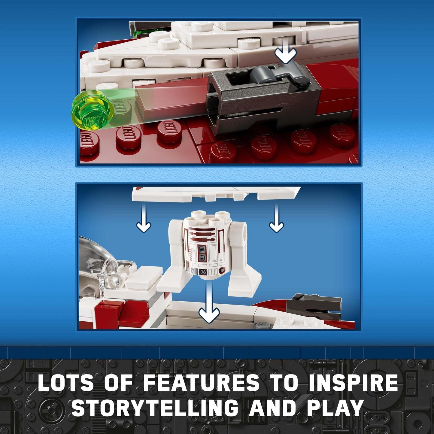 LEGO Star Wars OBI-Wan Kenobi’s Jedi Starfighter 75333 Amazon