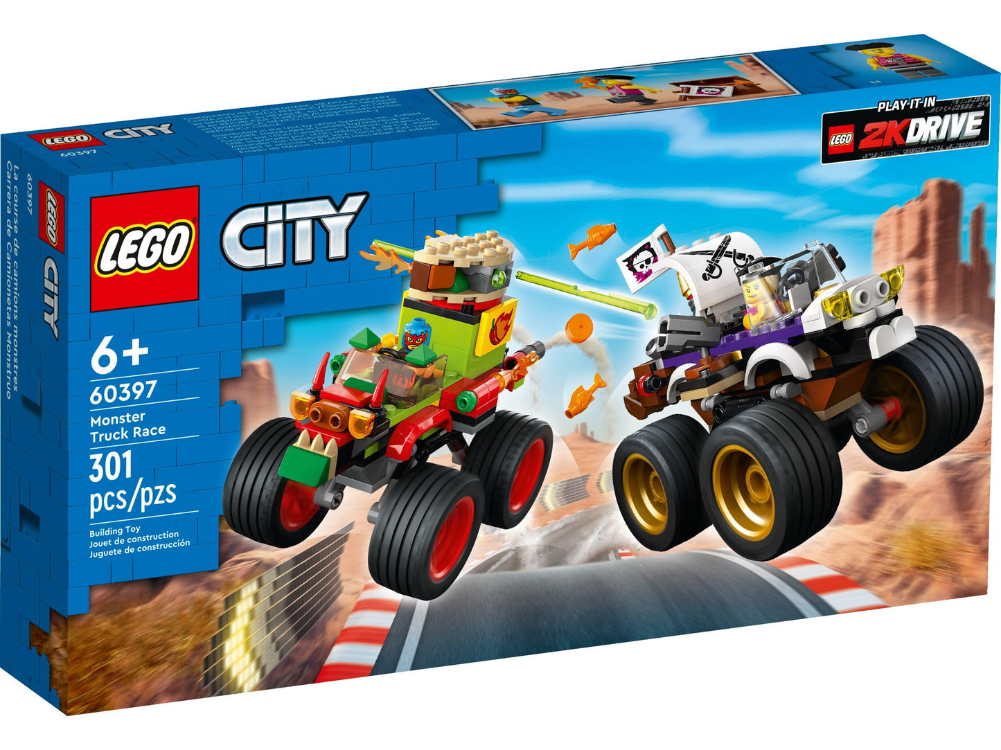 LEGO 60397 Monster Truck Race - New. Amazon