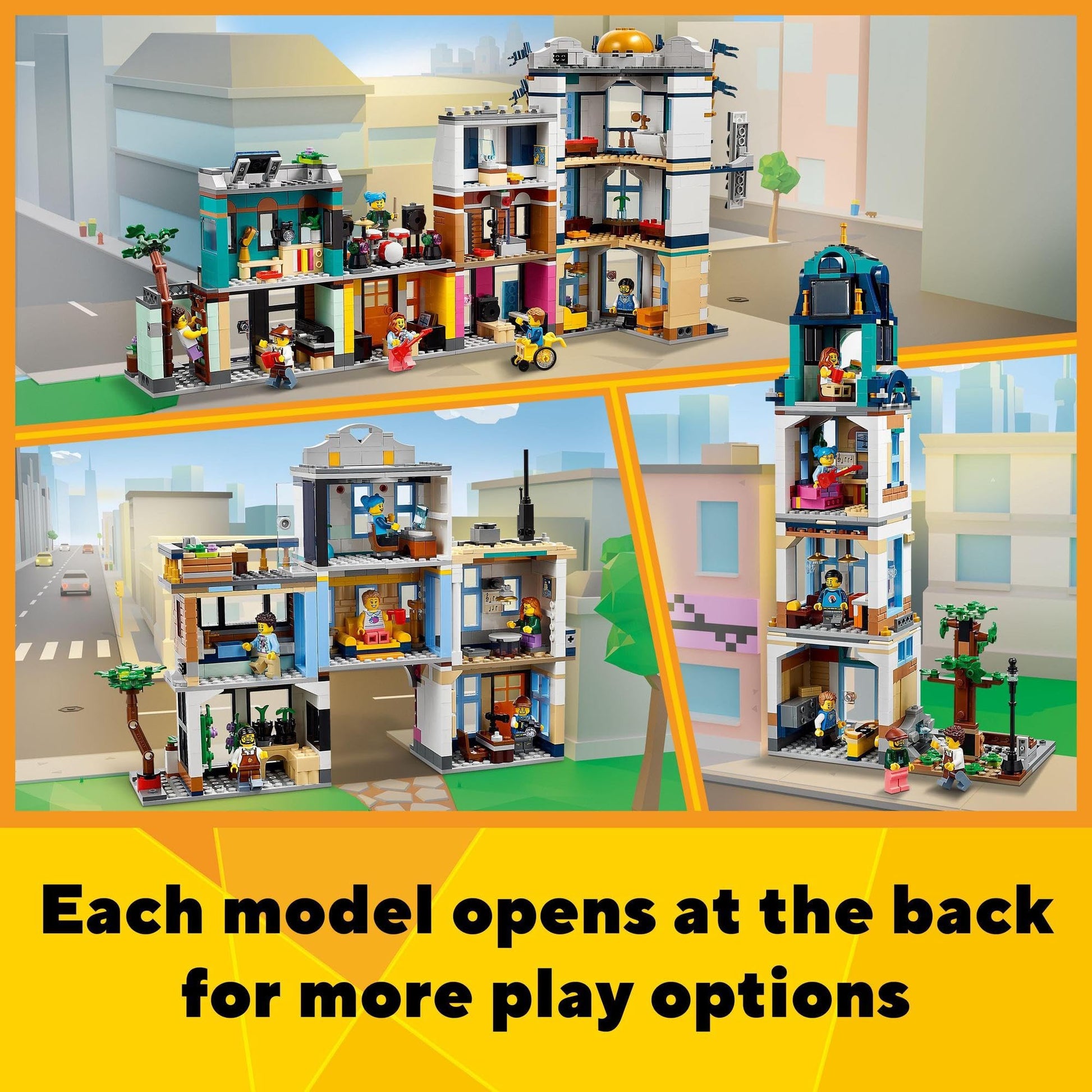 LEGO Creator Main Street 31141 Brick Island