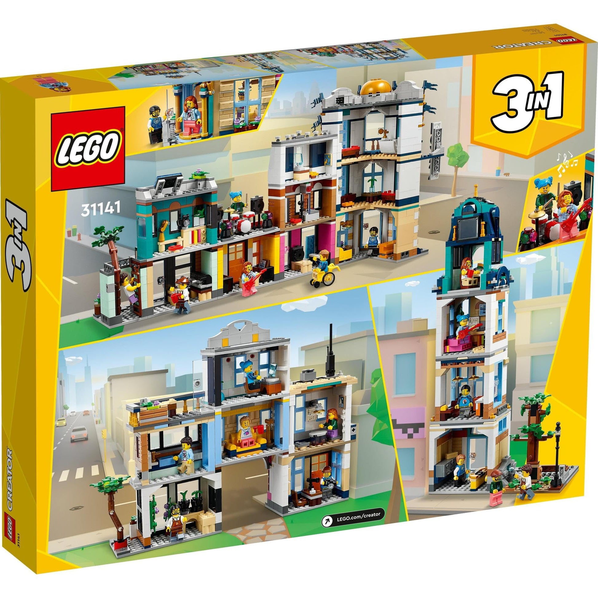 LEGO Creator Main Street 31141 Brick Island