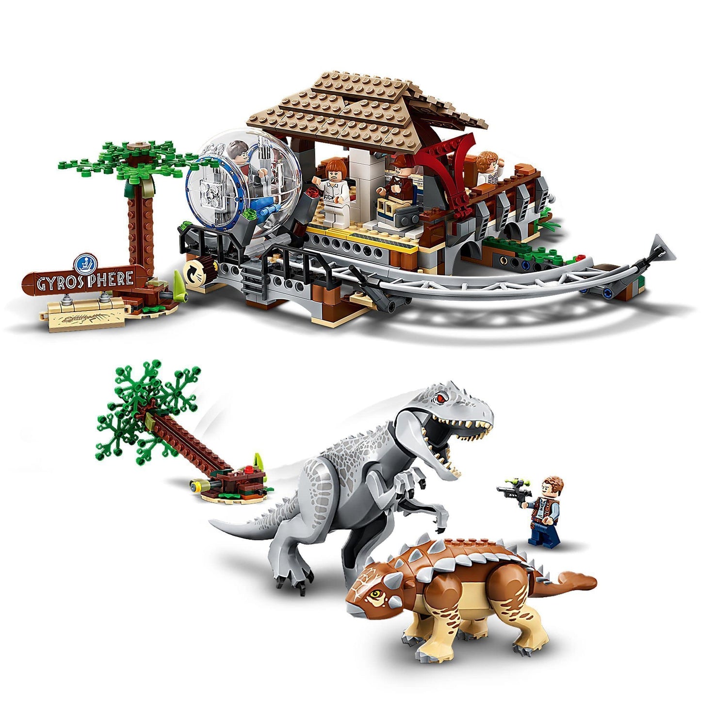 LEGO Jurassic World Indominus rex vs. Ankylosaurus 75941 Building Set