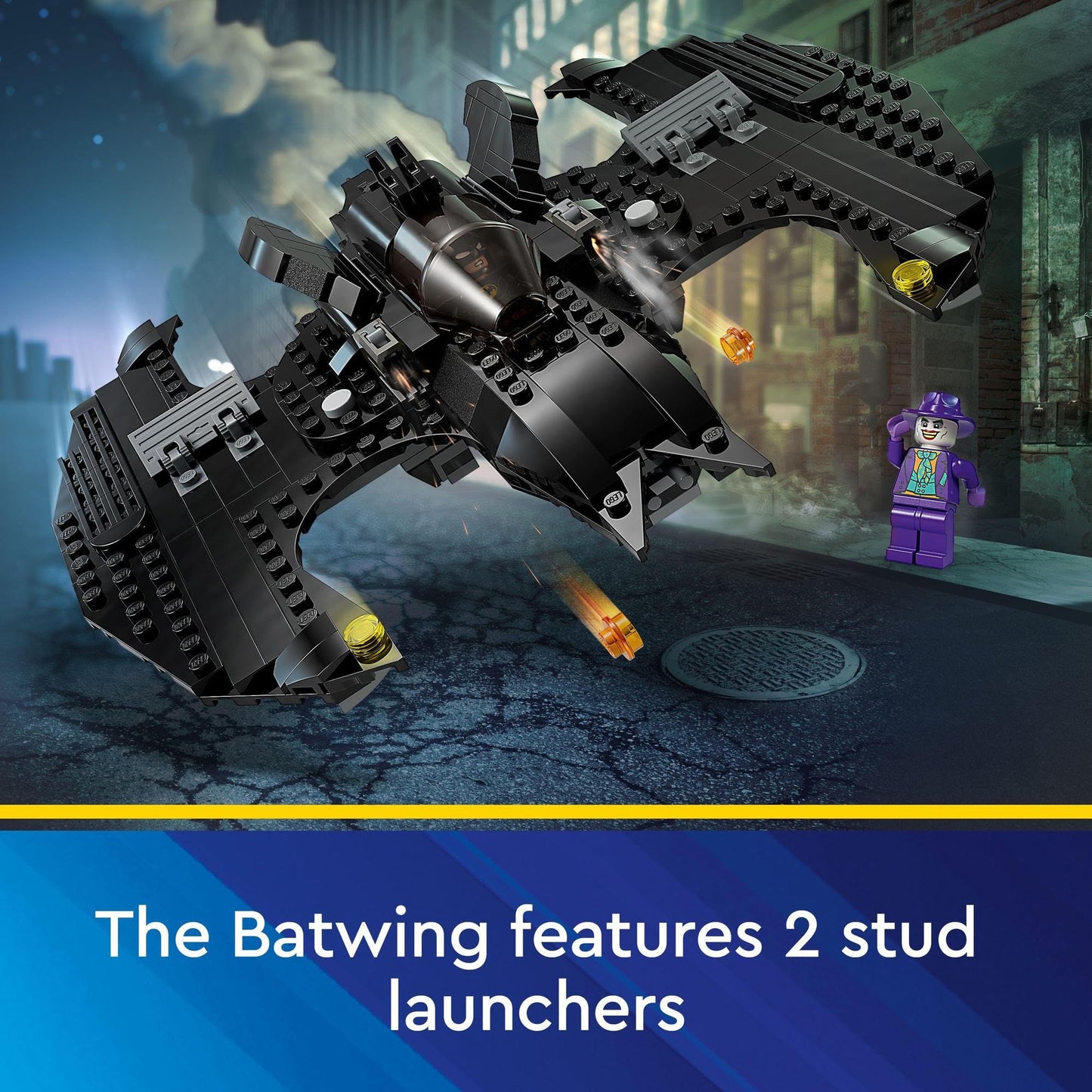 LEGO® Super Heroes DC Batwing: Batman™ vs The Joker™ 76265 Building Toy Set
