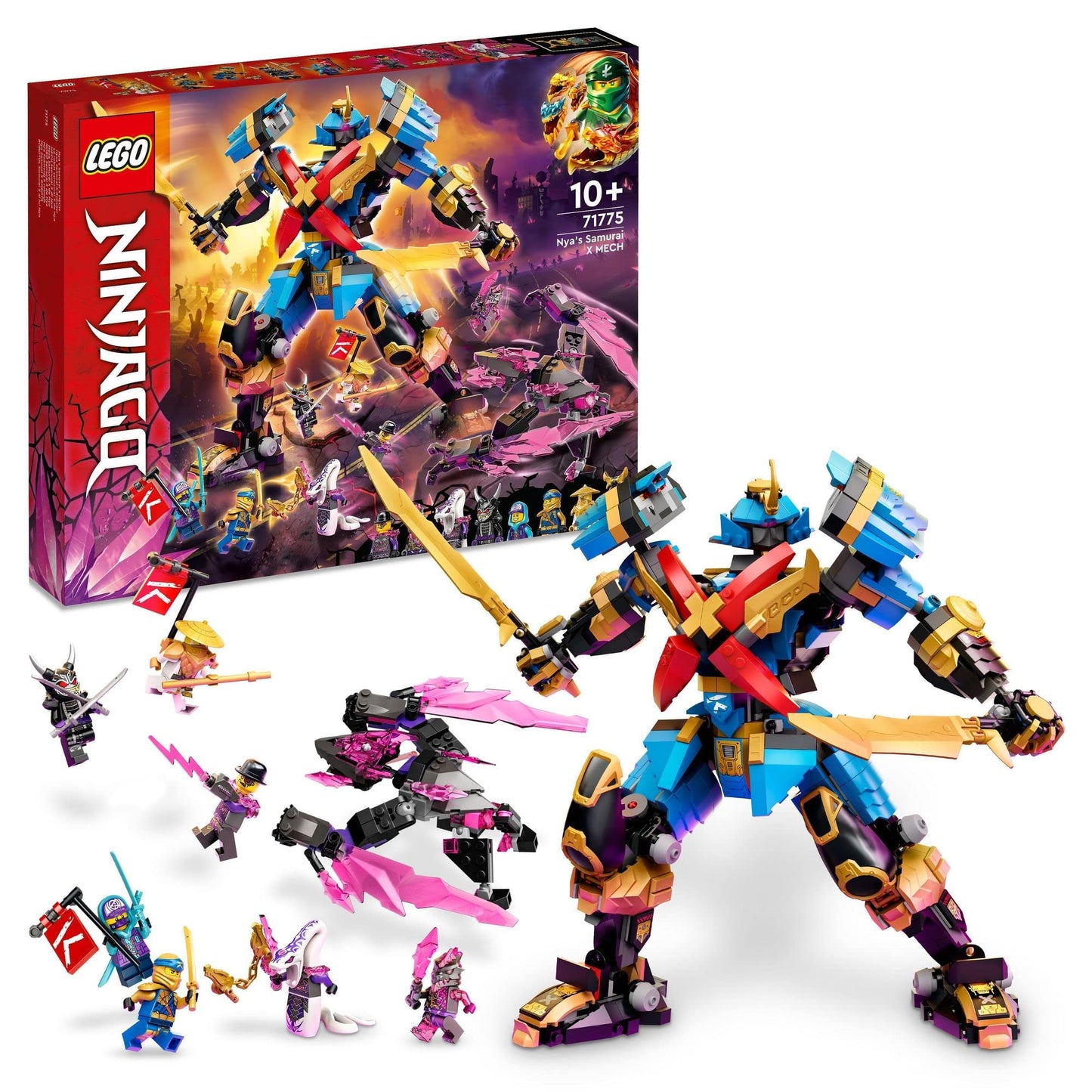 LEGO NINJAGO NYA’s Samurai X MECH Building Kit 71775 Amazon