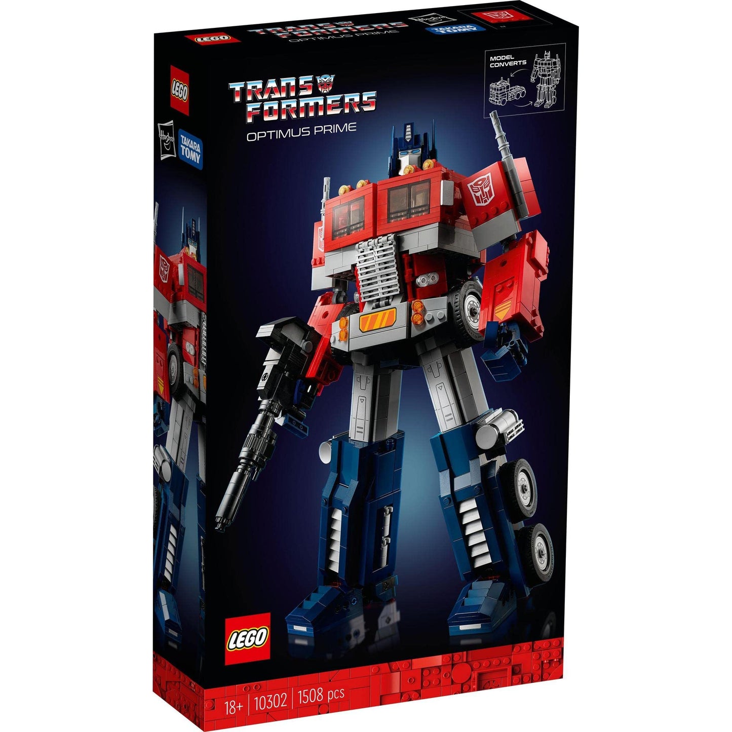 LEGO Icons Optimus Prime Building Kit for Adults 10302 Amazon