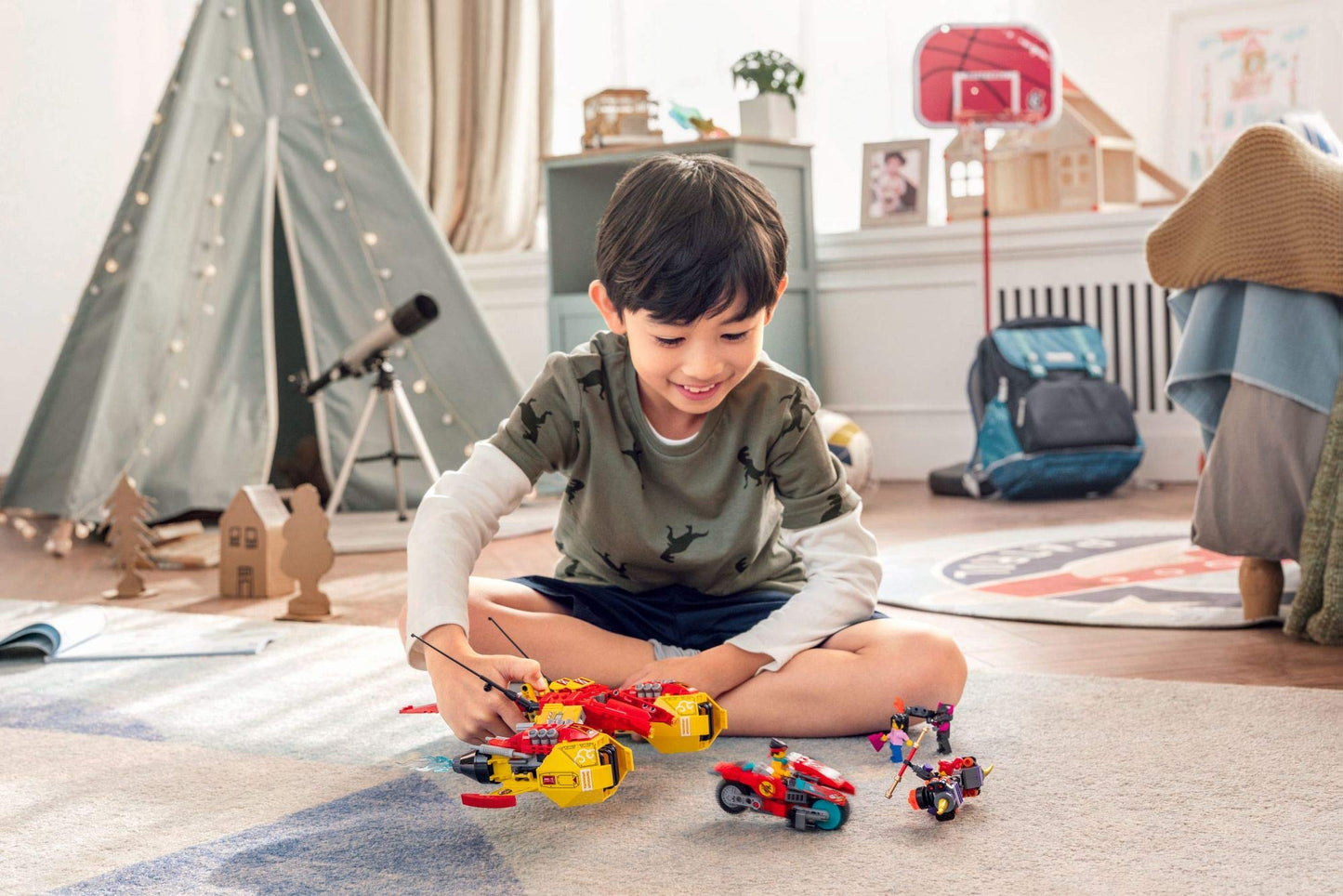 LEGO Monkie Kid: Monkie Kid’s Cloud Jet 80008 Aircraft Toy